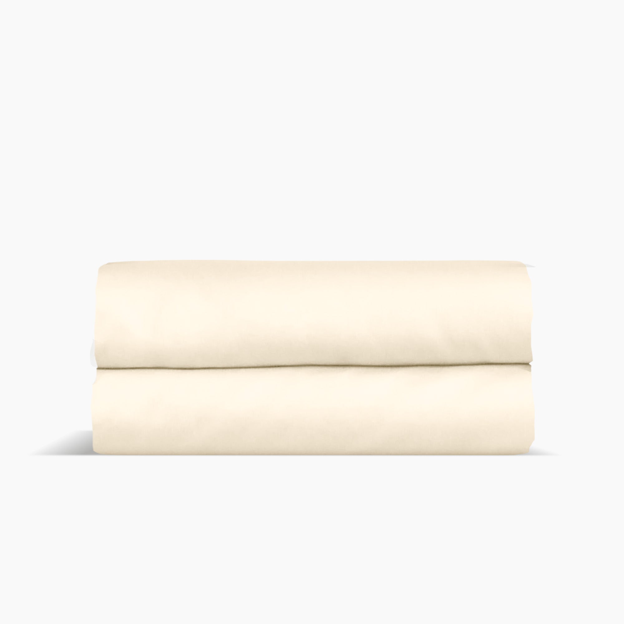 Drap housse satin de coton - Beige
