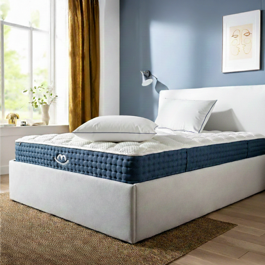Pack Matelas hybride premium Jade - mémoire de forme + 2 oreillers