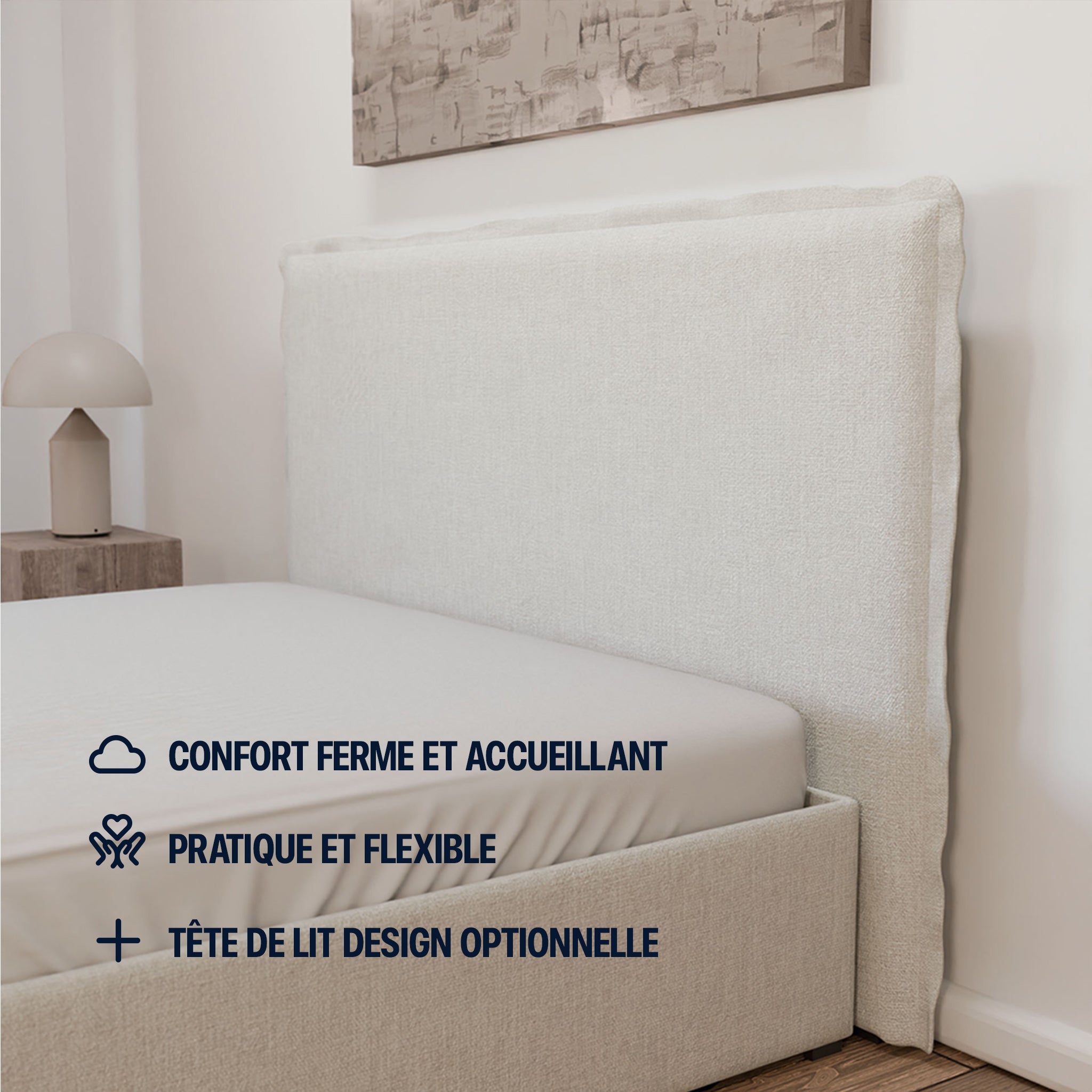 Lit Coffre - 100% personnalisable - Claire