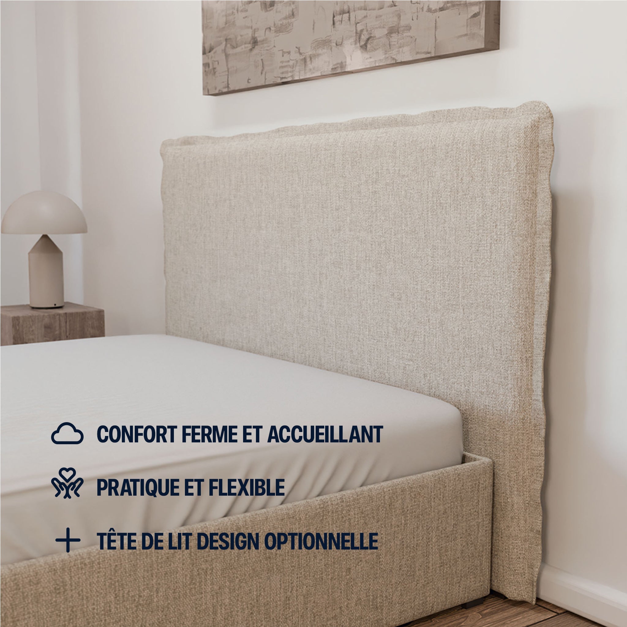 Lit Coffre - 100% personnalisable - Claire