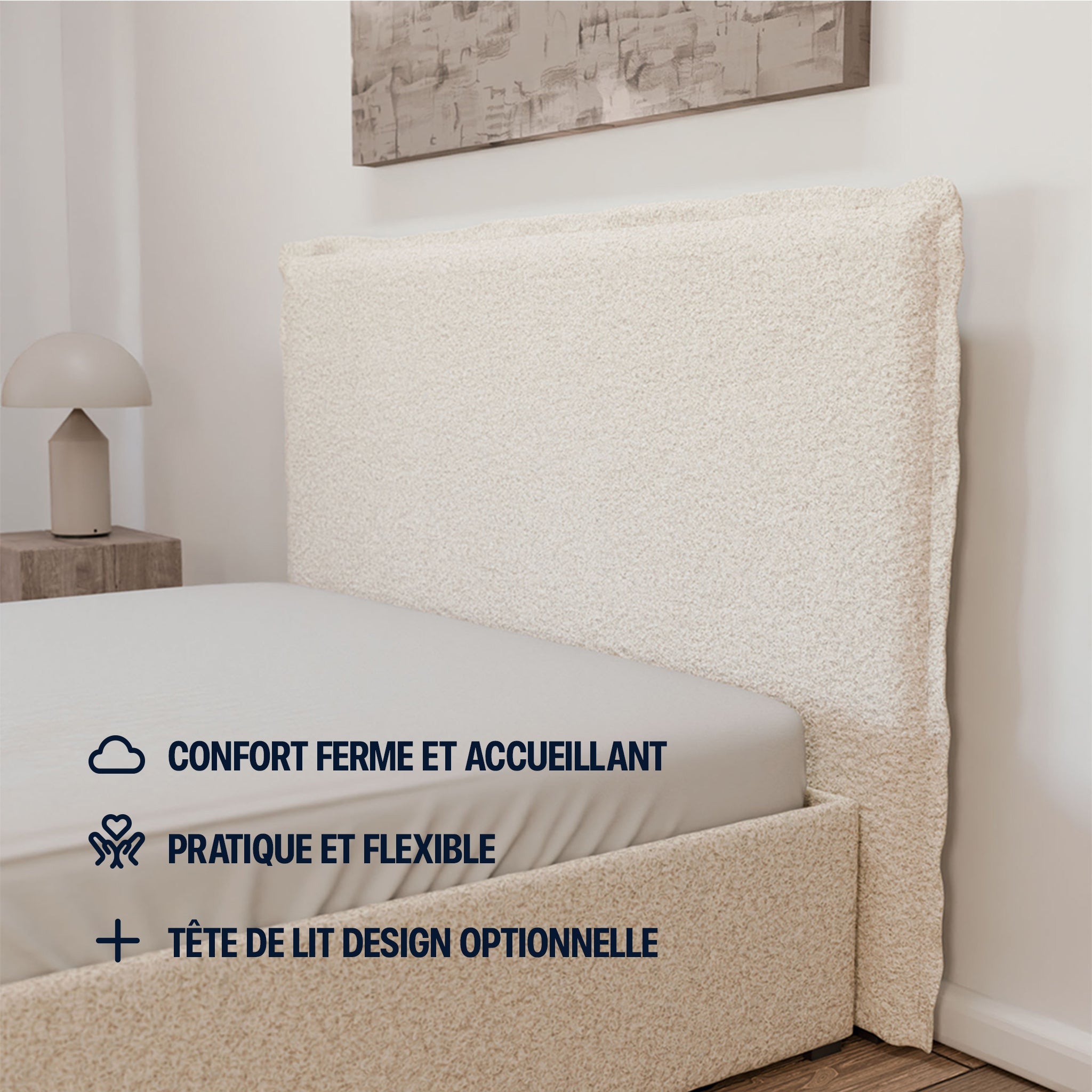 Lit Coffre - 100% personnalisable - Claire