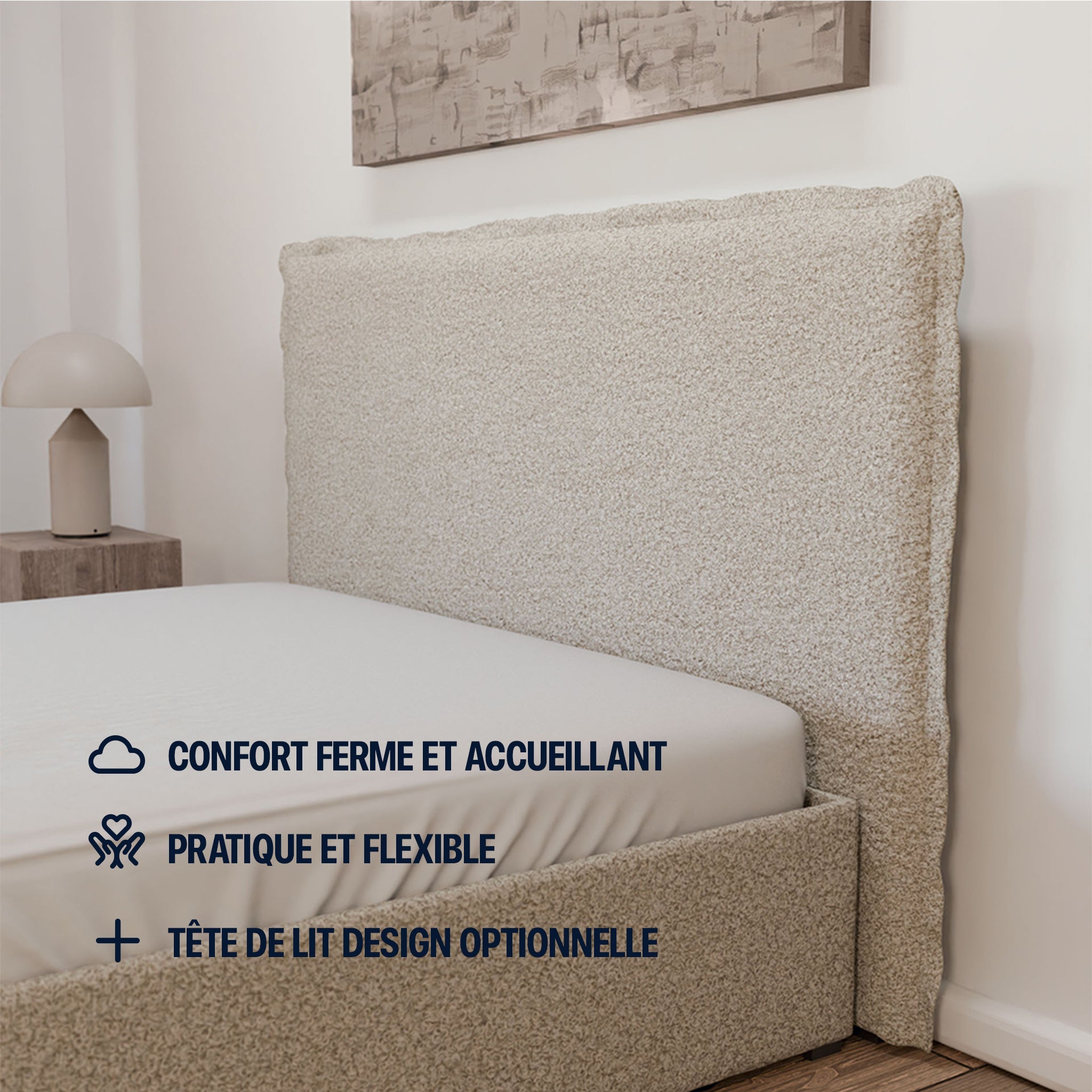 Lit Coffre - 100% personnalisable - Claire
