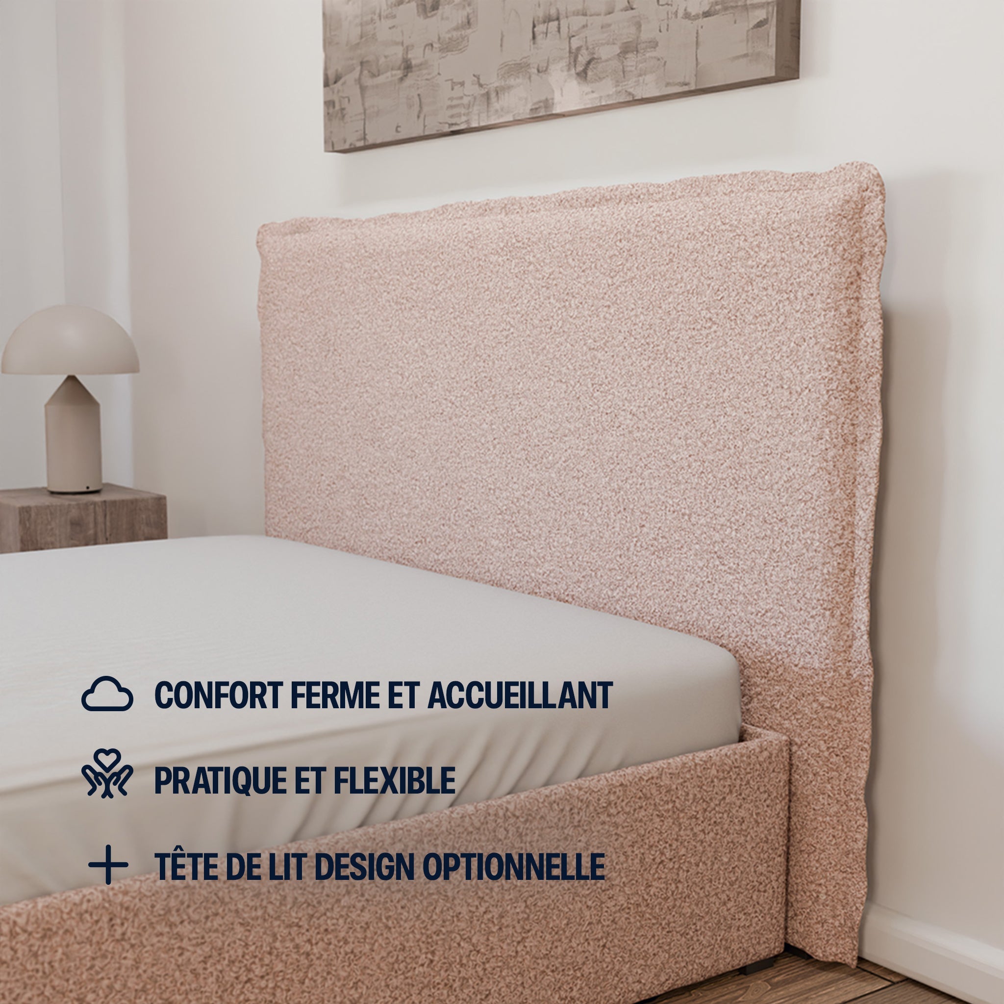 Lit Coffre - 100% personnalisable - Claire