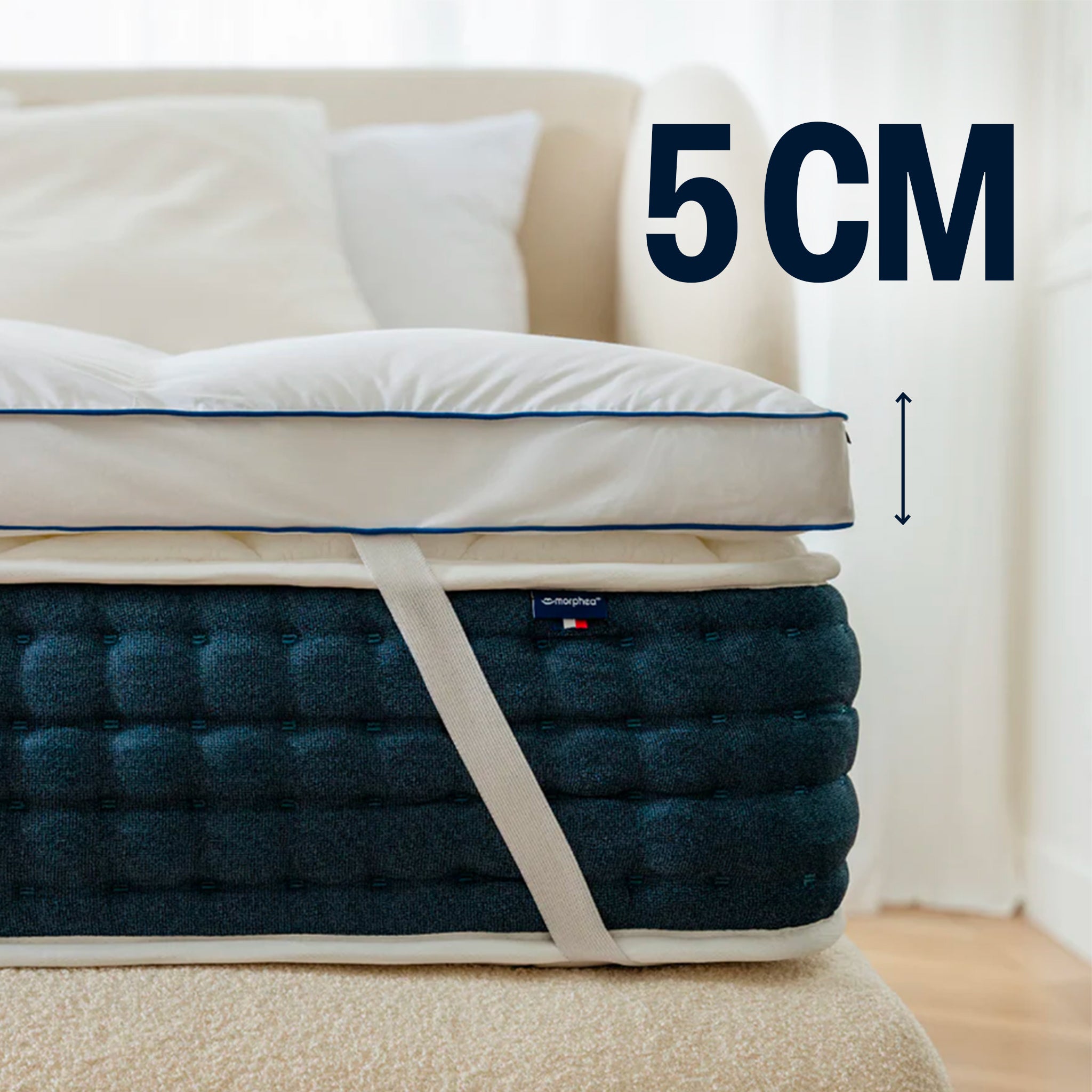 Jade Hybrid Pack 26 cm Memory Foam + Cloud Mattress Topper