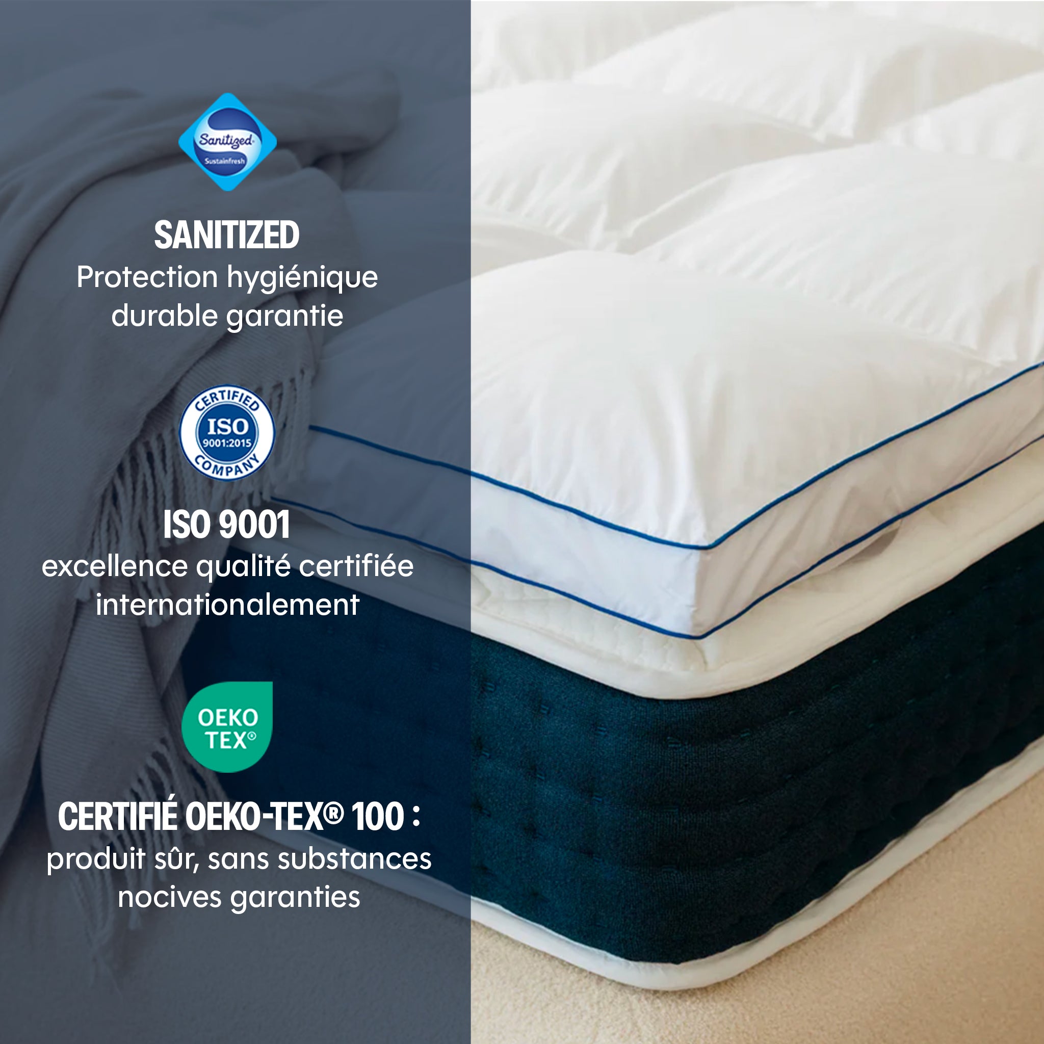 Jade Hybrid Pack 26 cm Memory Foam + Cloud Mattress Topper