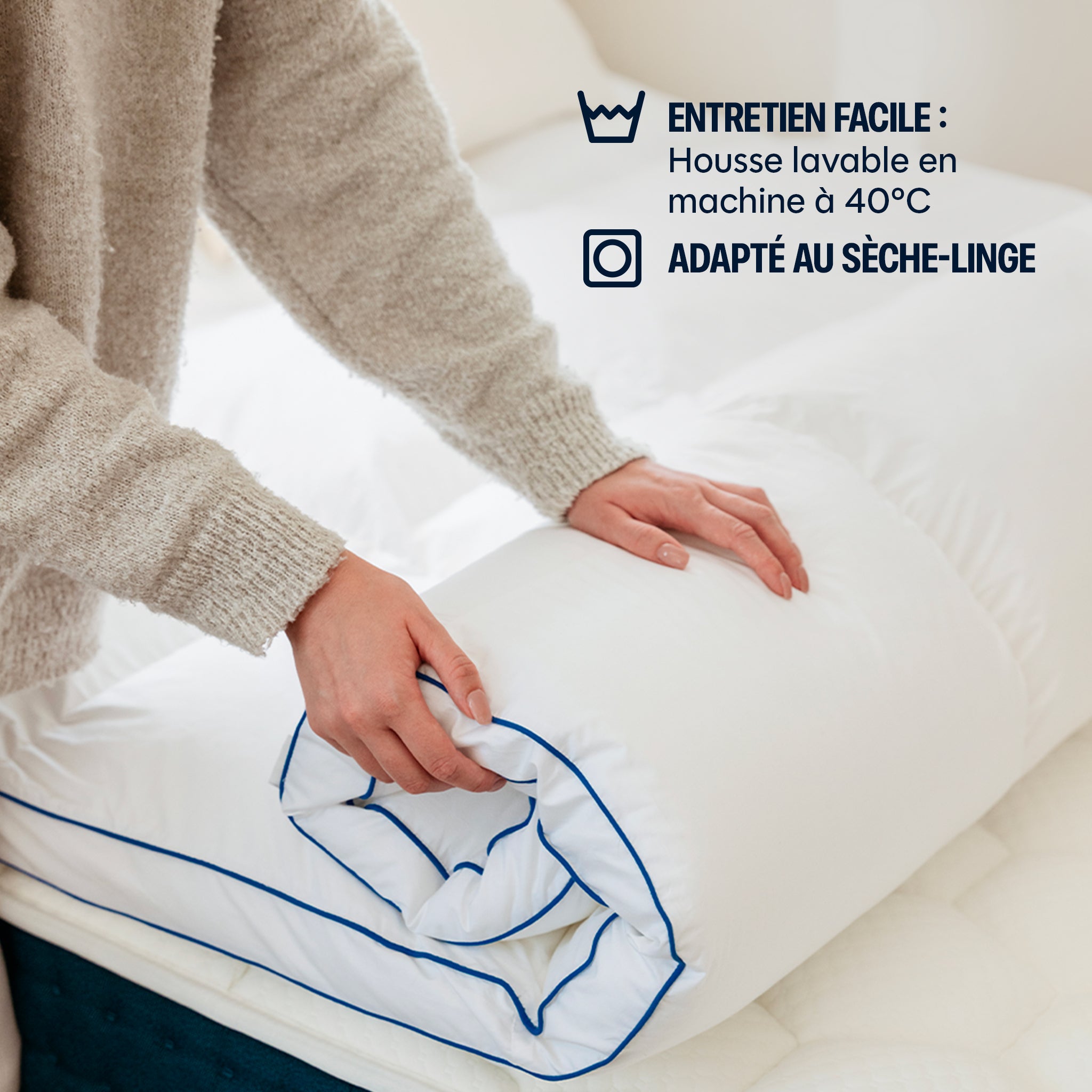 Jade Hybrid Pack 26 cm Memory Foam + Cloud Mattress Topper