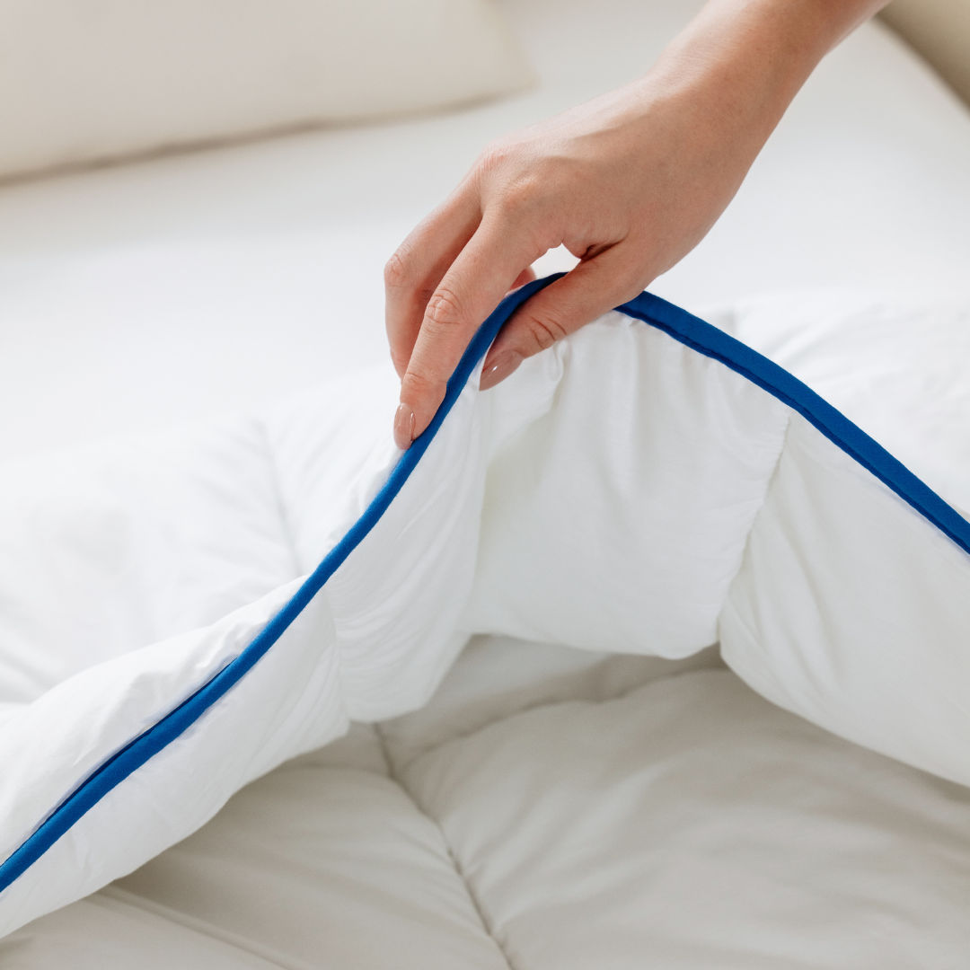 Couette Hiver - Fibres creuses siliconnées, enveloppe coton