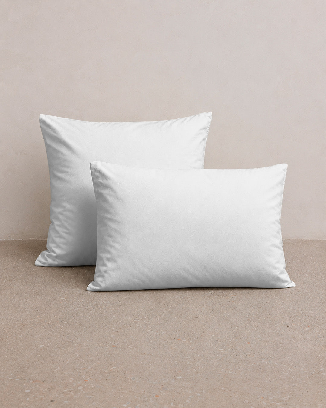 Cotton percale pillowcases x2 - 5 colors to choose from