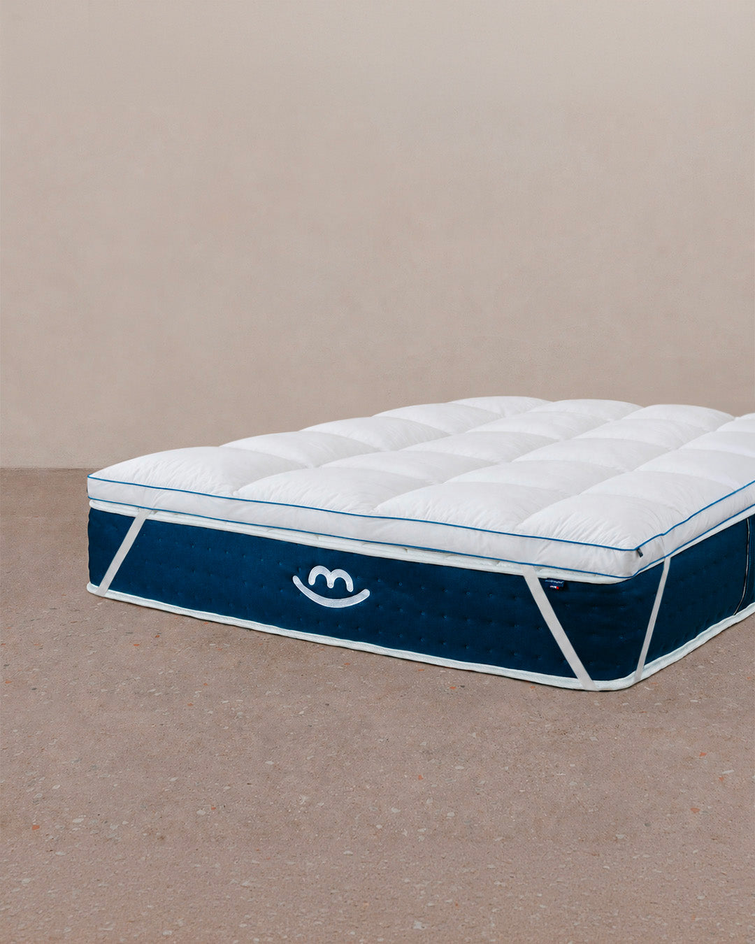 Cloud mattress topper - polyester fiber - 5cm