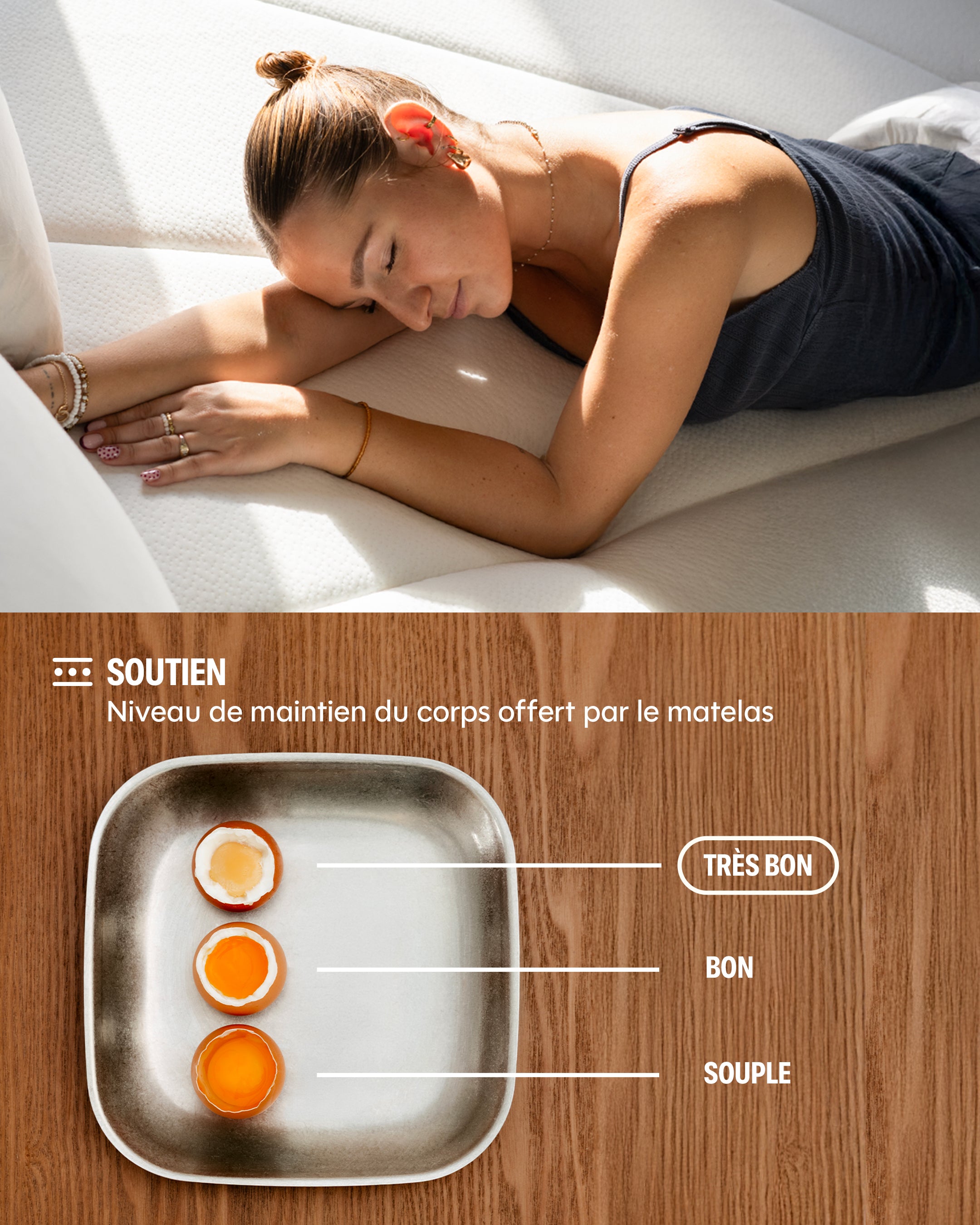 Matelas Hybride - L'Essentiel by Drimz