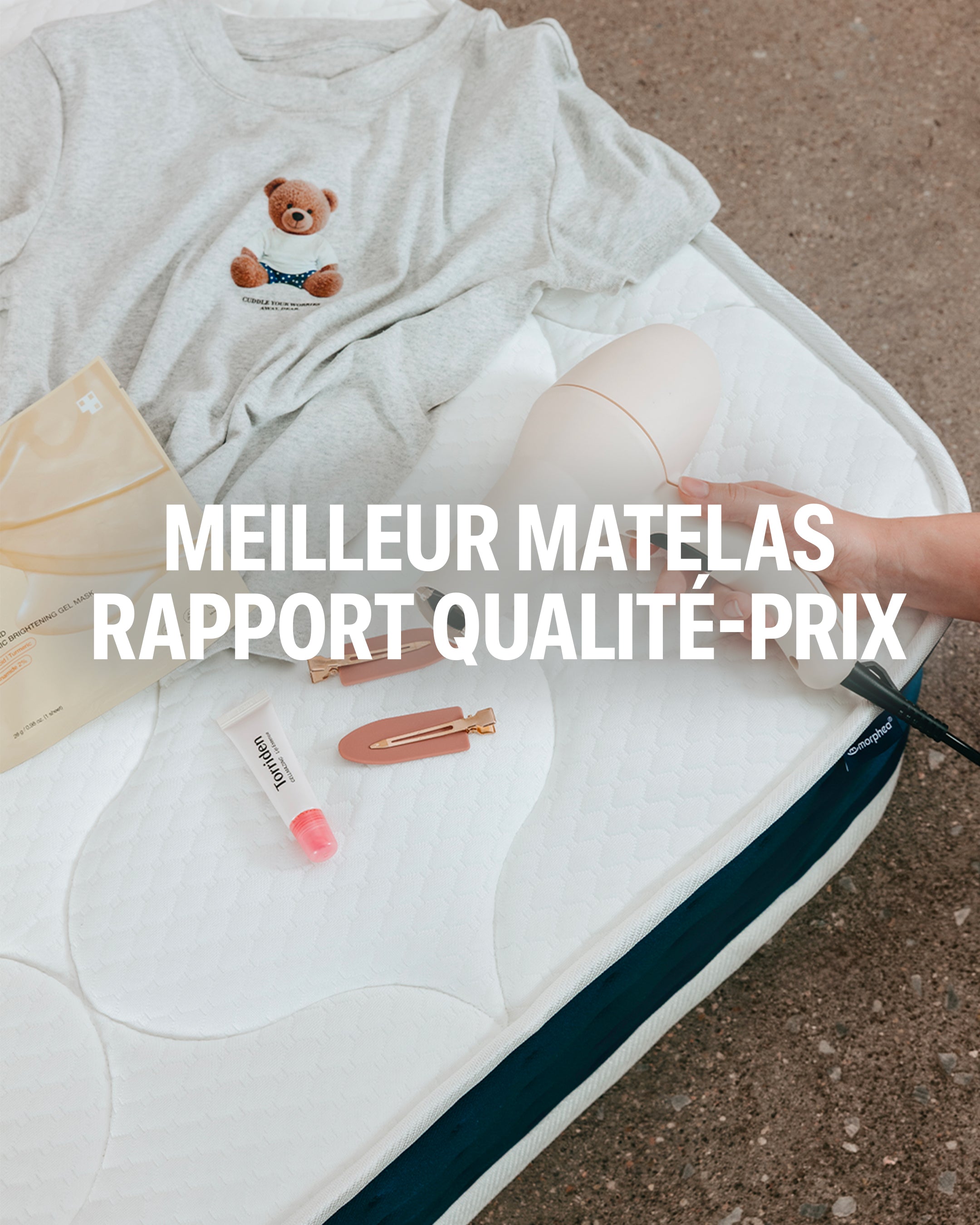 Matelas hybride Mila - mousse et ressorts - 22cm