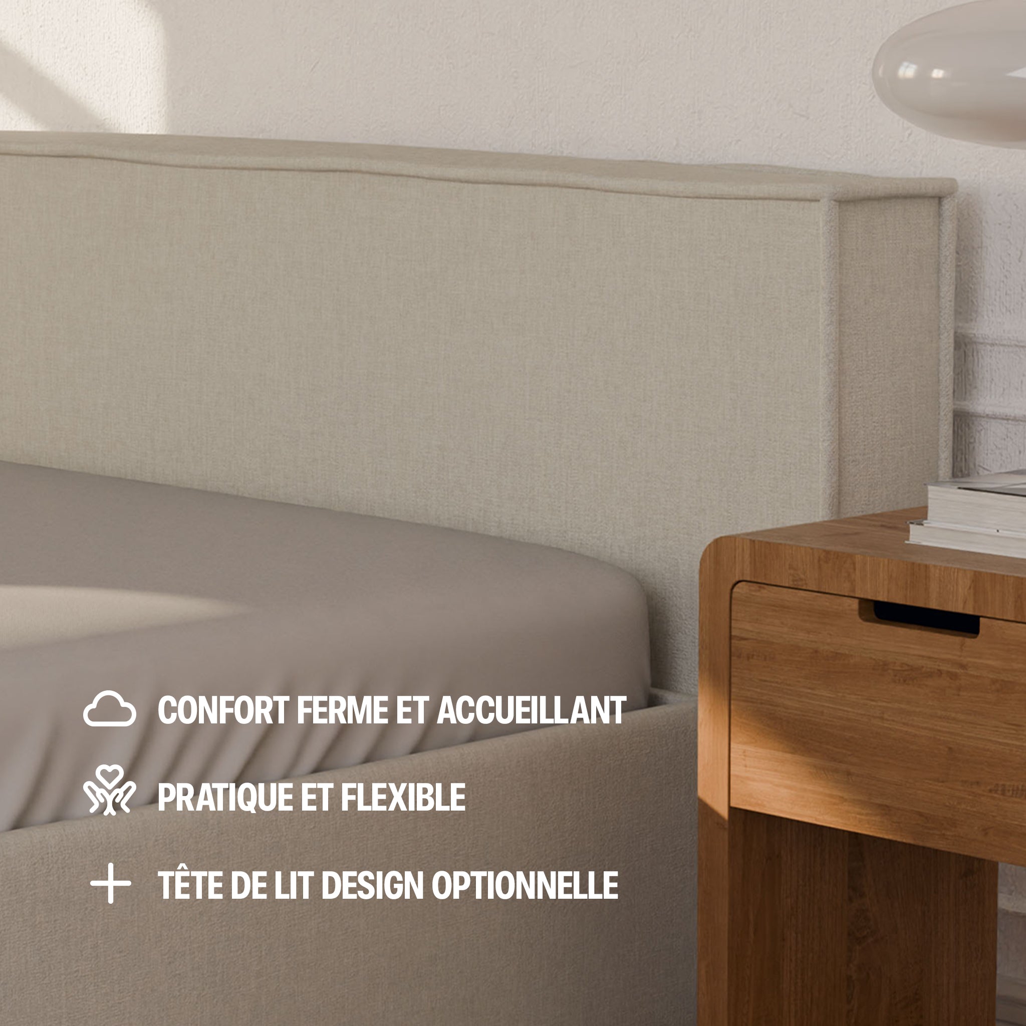 Lit Coffre - 100% personnalisable - Kamila