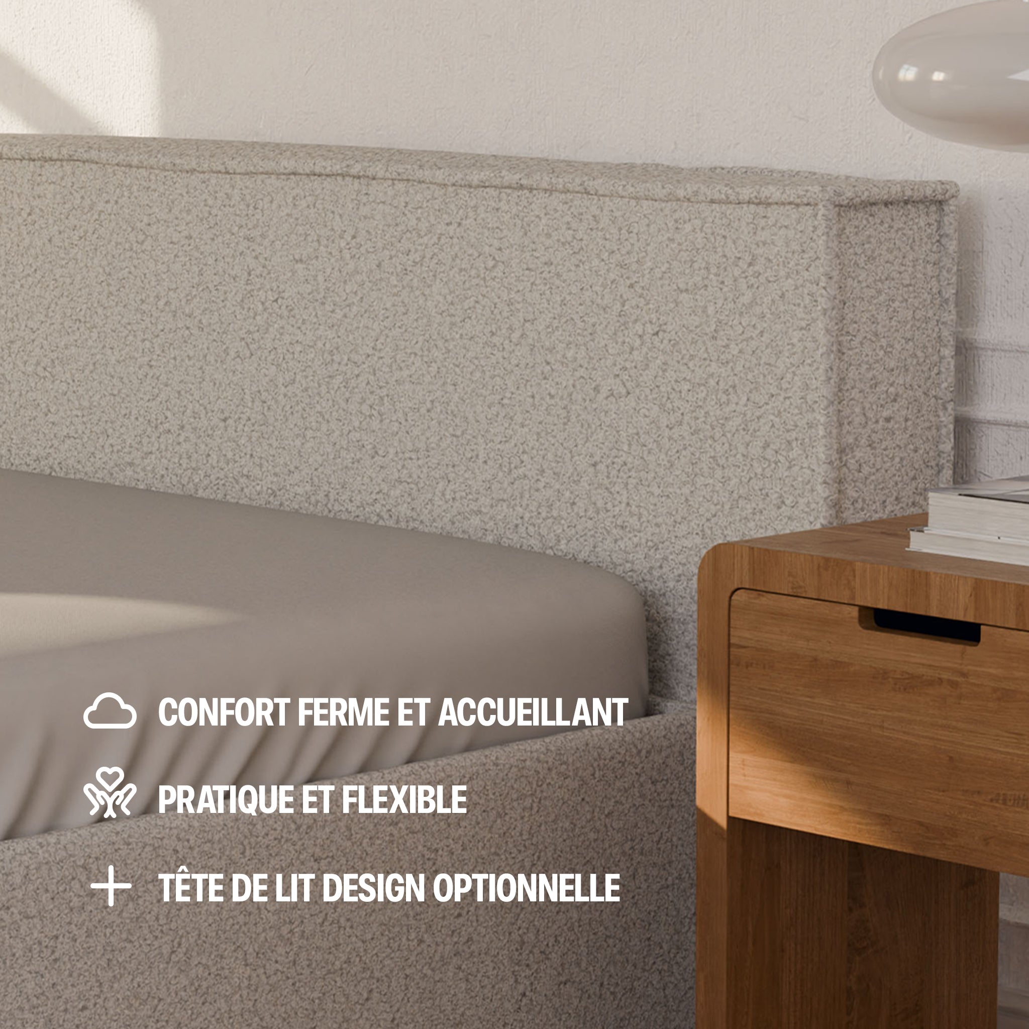 Lit Coffre - 100% personnalisable - Kamila