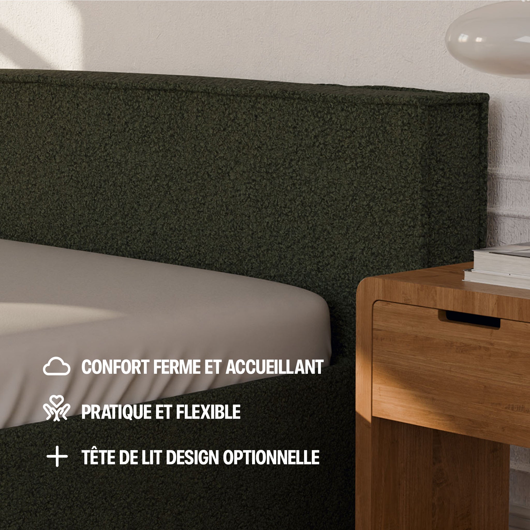 Lit Coffre - 100% personnalisable - Kamila