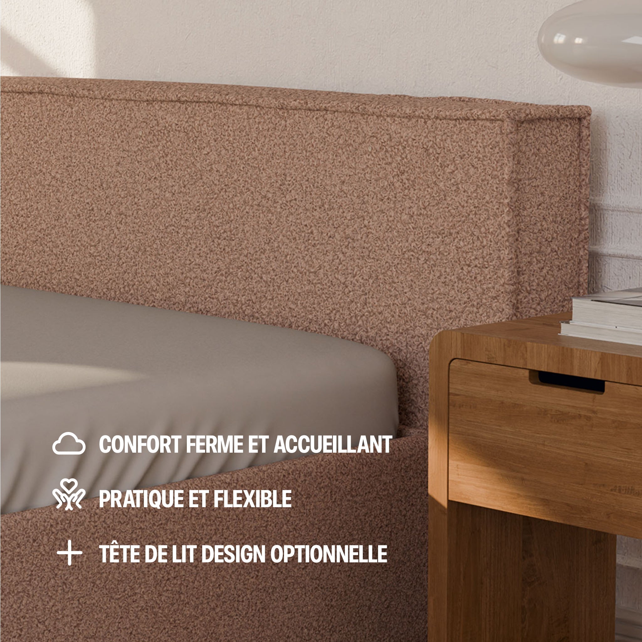 Lit Coffre - 100% personnalisable - Kamila