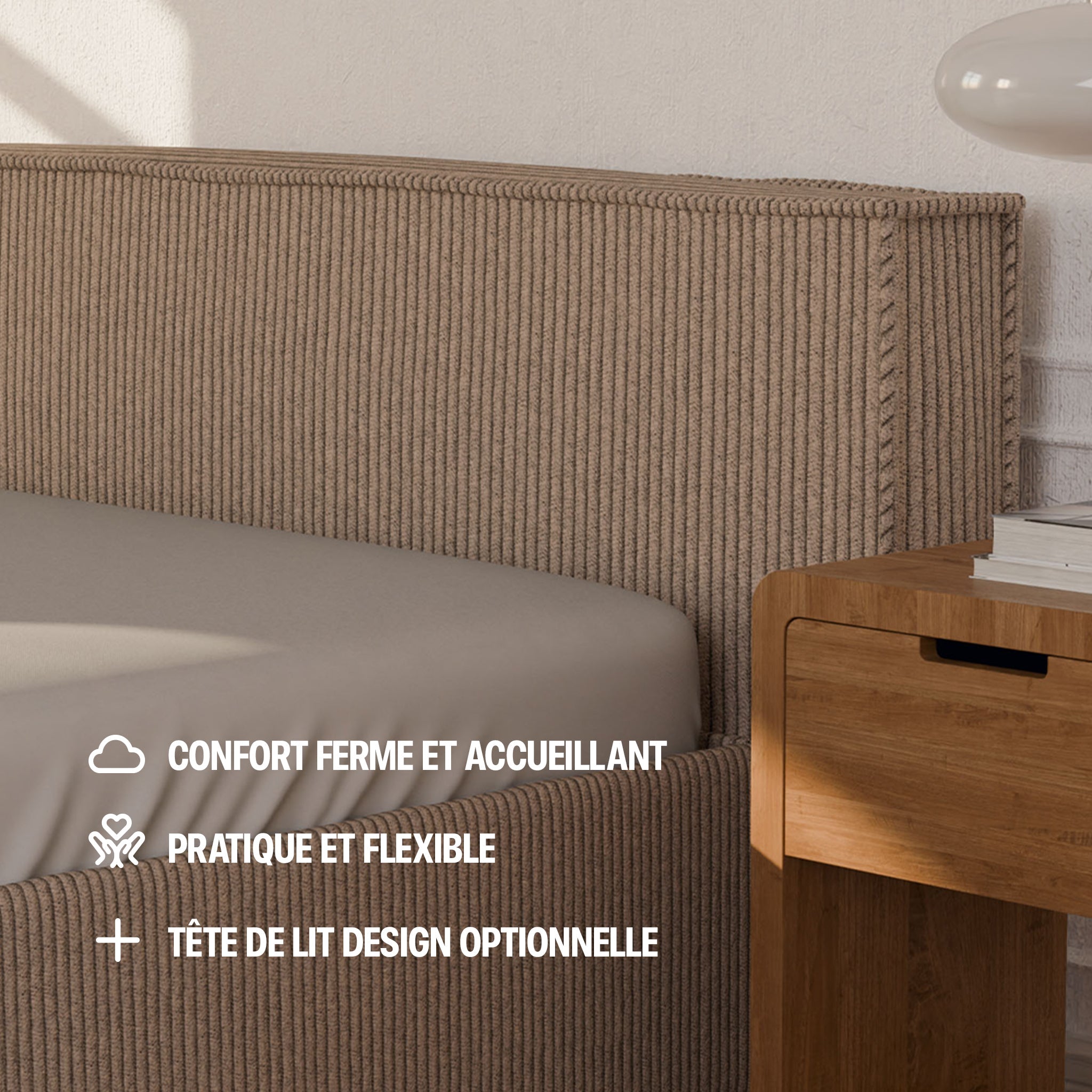 Lit Coffre - 100% personnalisable - Kamila
