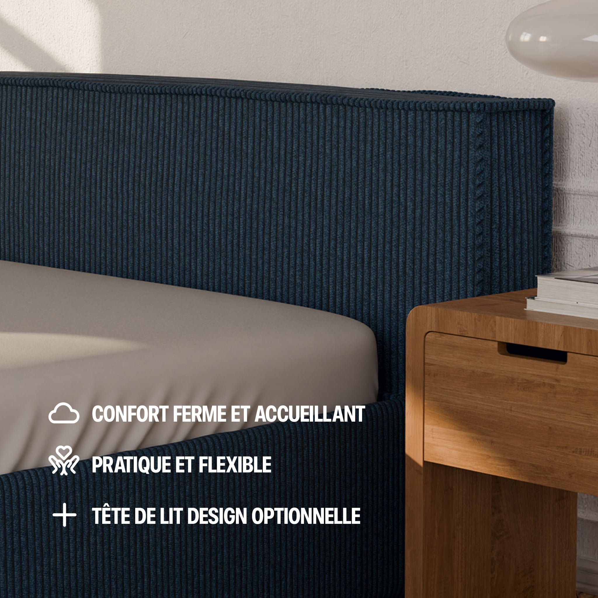 Lit Coffre - 100% personnalisable - Kamila
