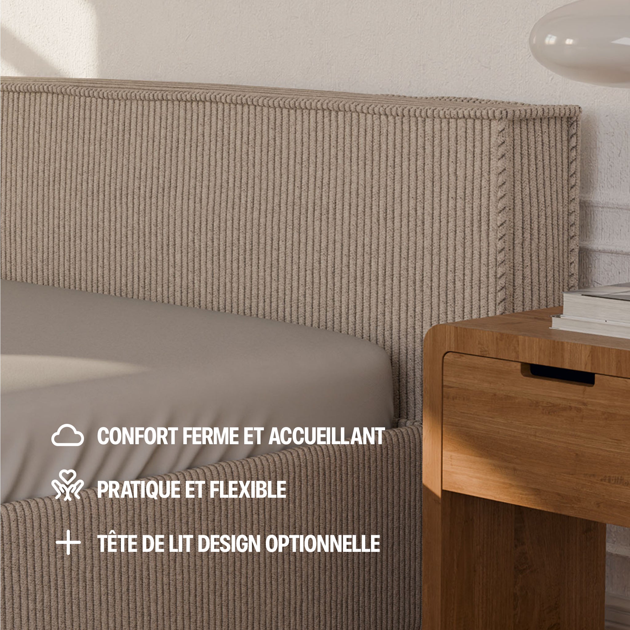 Lit Coffre - 100% personnalisable - Kamila