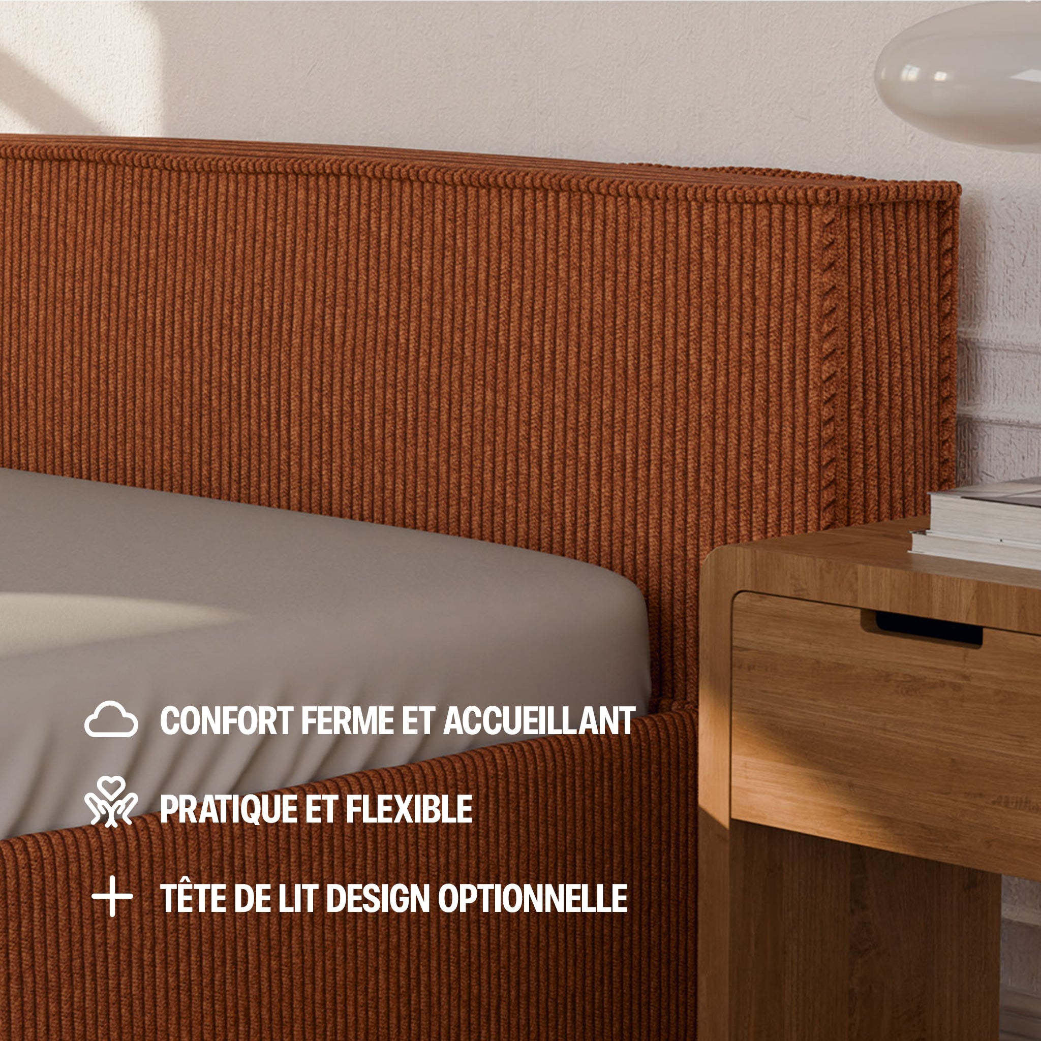 Lit Coffre - 100% personnalisable - Kamila