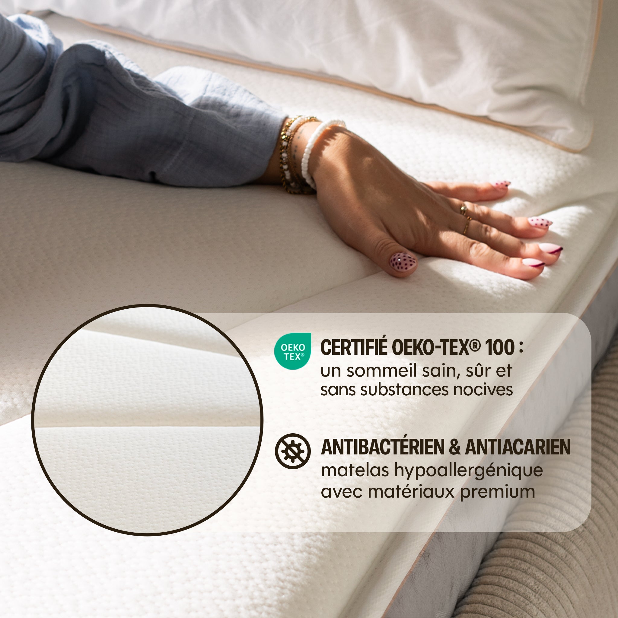 Matelas Hybride - L'Essentiel by Drimz