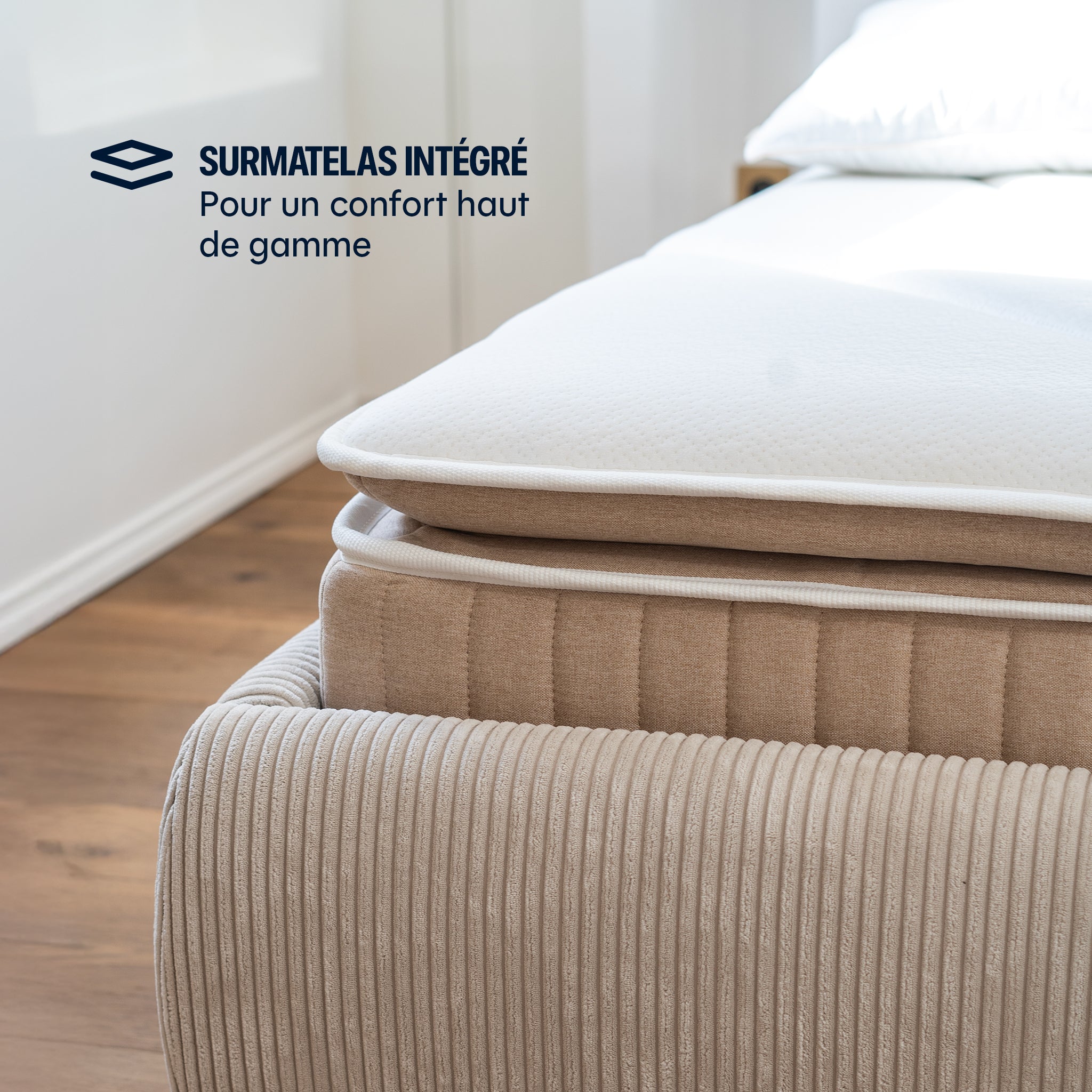 Pack Matelas Hybride Premium - L'Experience + 2 oreillers