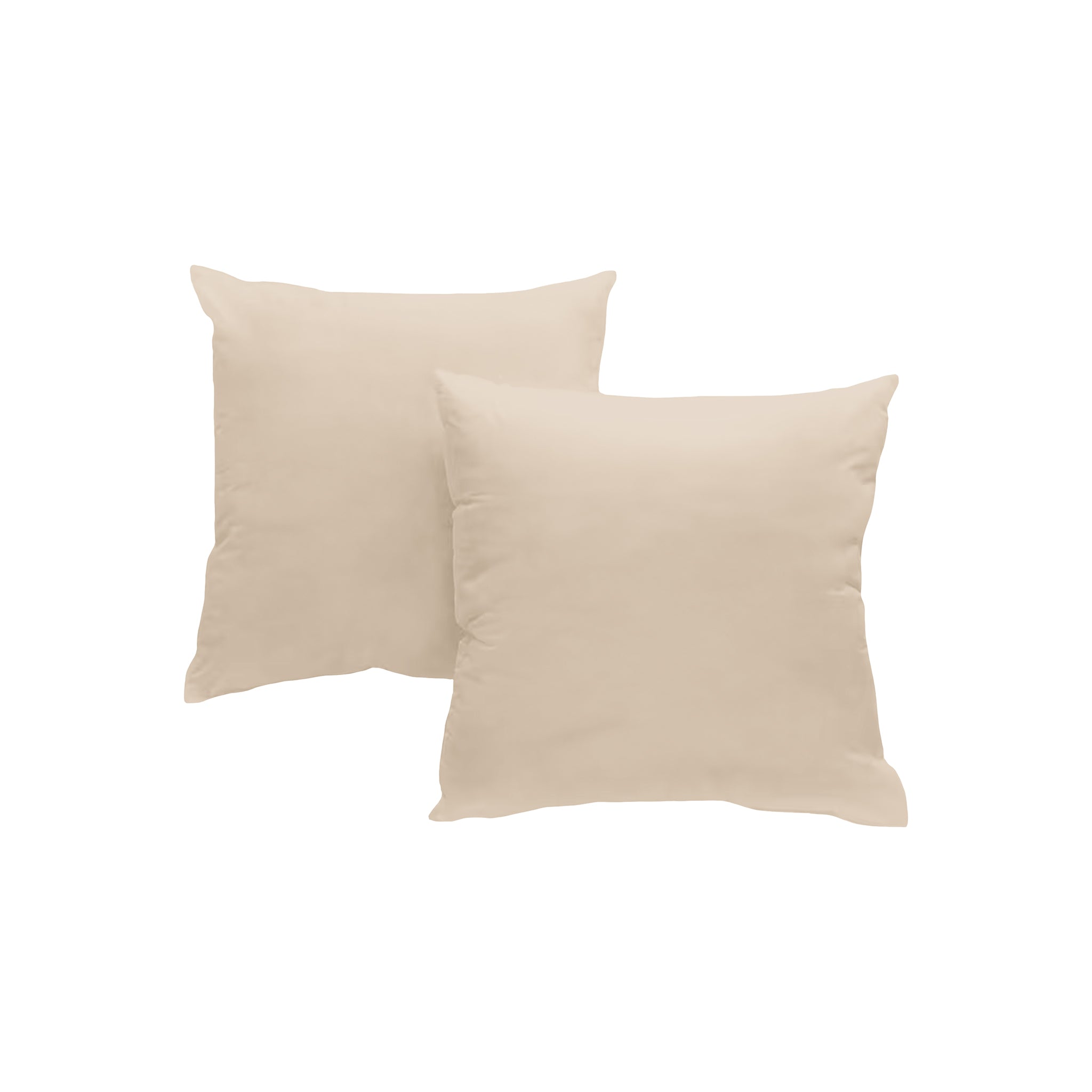 Cotton percale pillowcases x2 - 5 colors to choose from