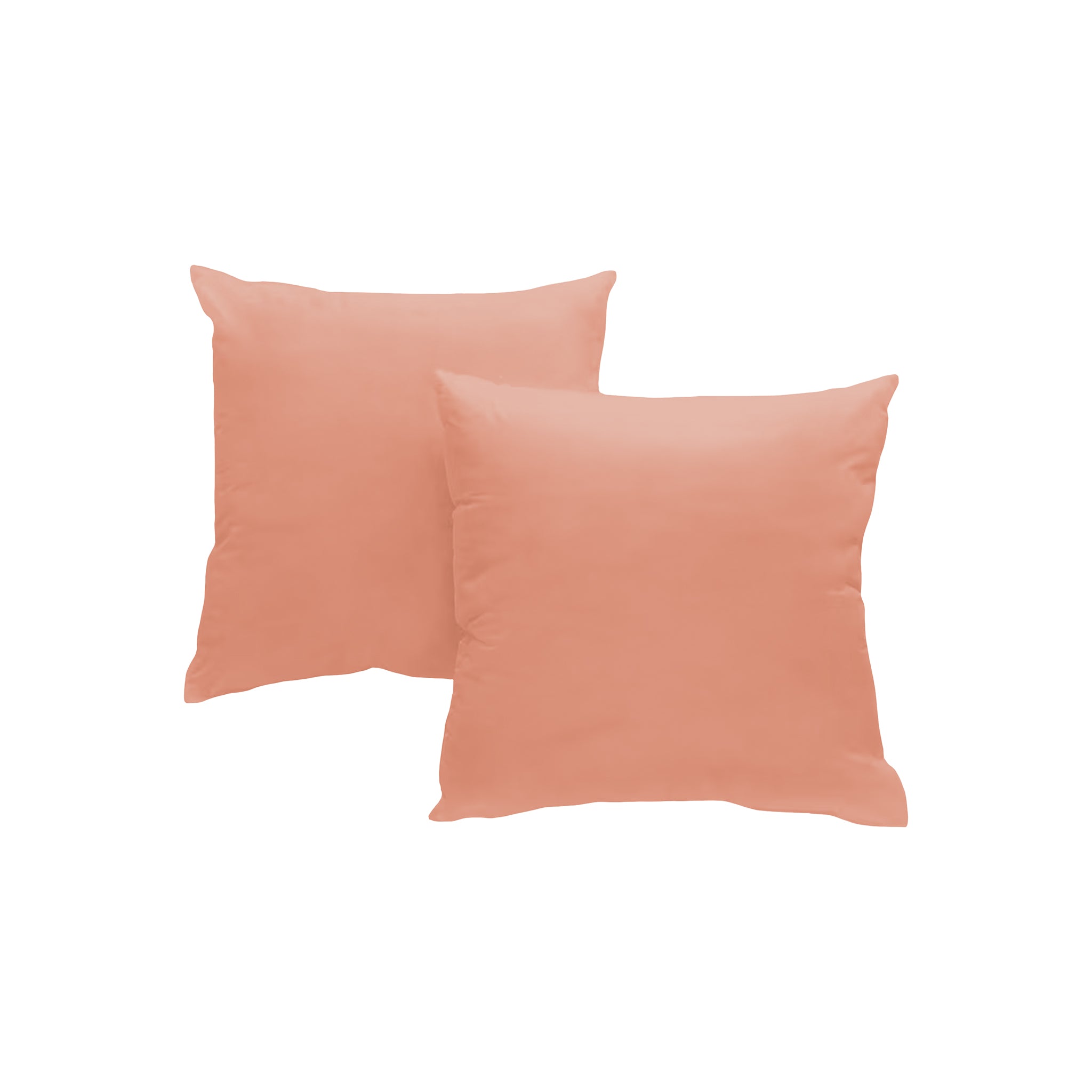 Cotton percale pillowcases x2 - 5 colors to choose from