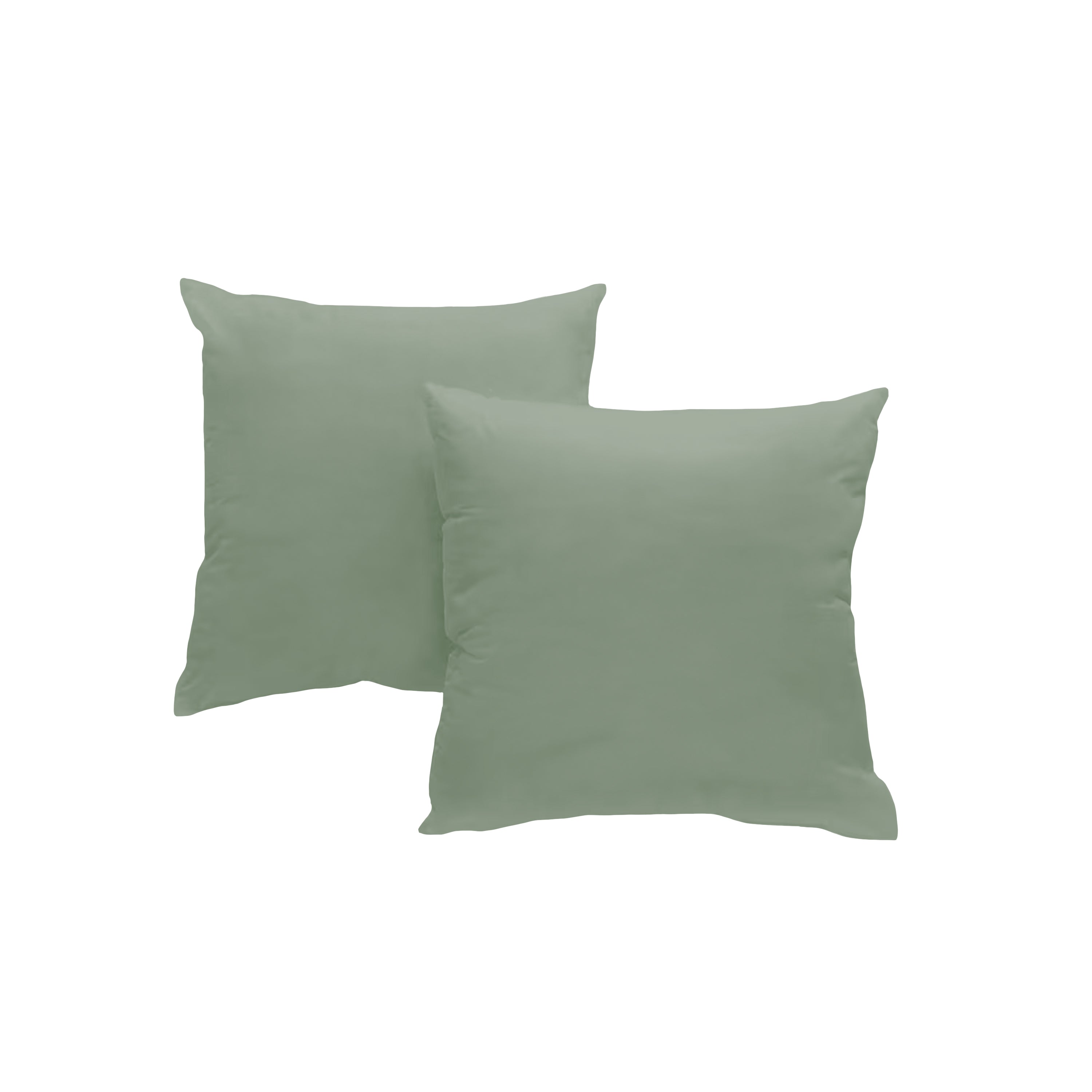 Taie d'oreiller percale lavée x2 - 7 coloris au choix