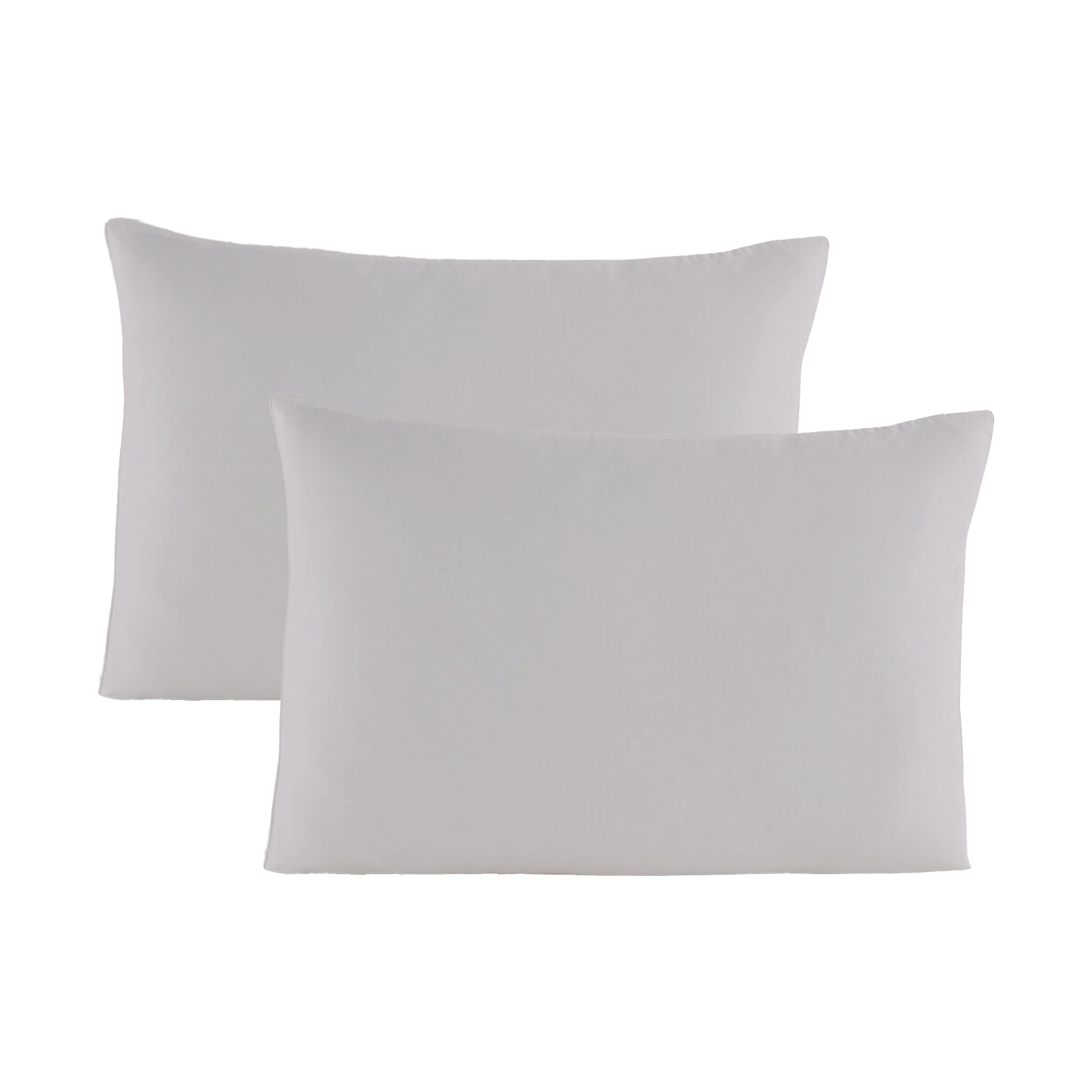 Cotton percale pillowcases x2 - 5 colors to choose from
