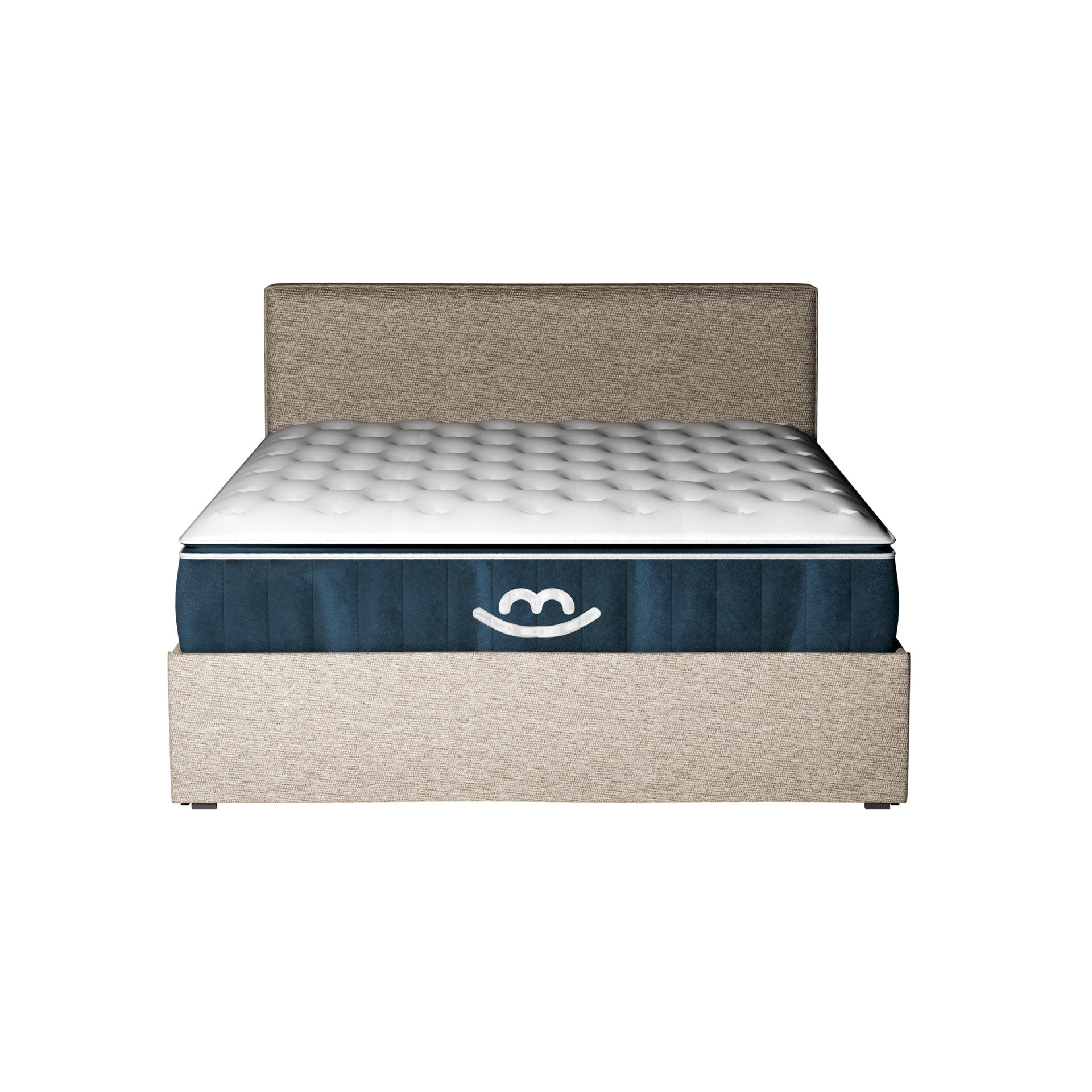 Ensemble lit coffre et matelas à mémoire de forme Victoria - 30cm