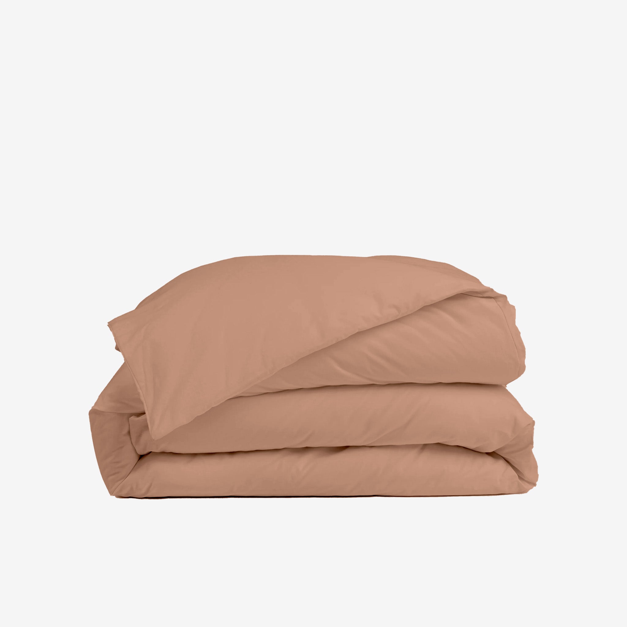 Housse de couette percale de coton - 6 coloris au choix