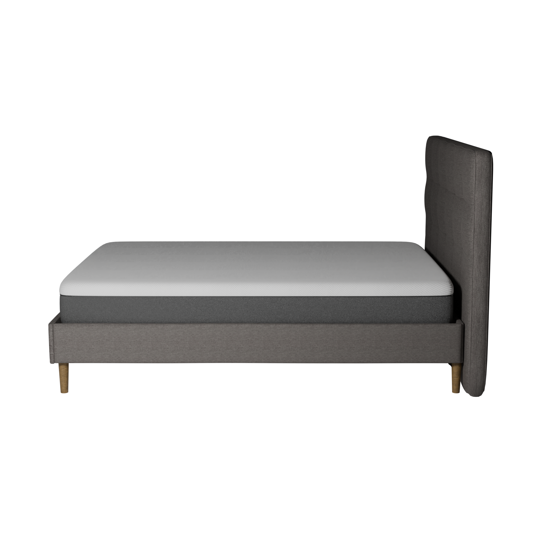 Ensemble lit et matelas latex et mousse Gaia - 25cm