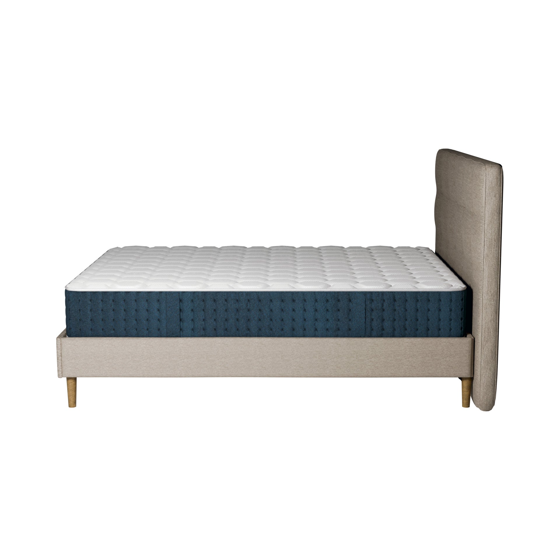 Ensemble lit et matelas à mémoire de forme Jade - 26cm
