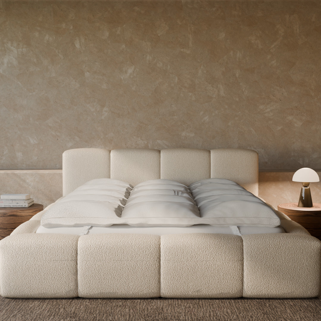 Le surmatelas moelleux, en plume de canard