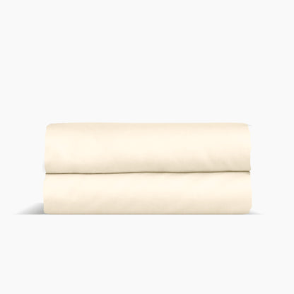 Drap housse satin de coton - Beige