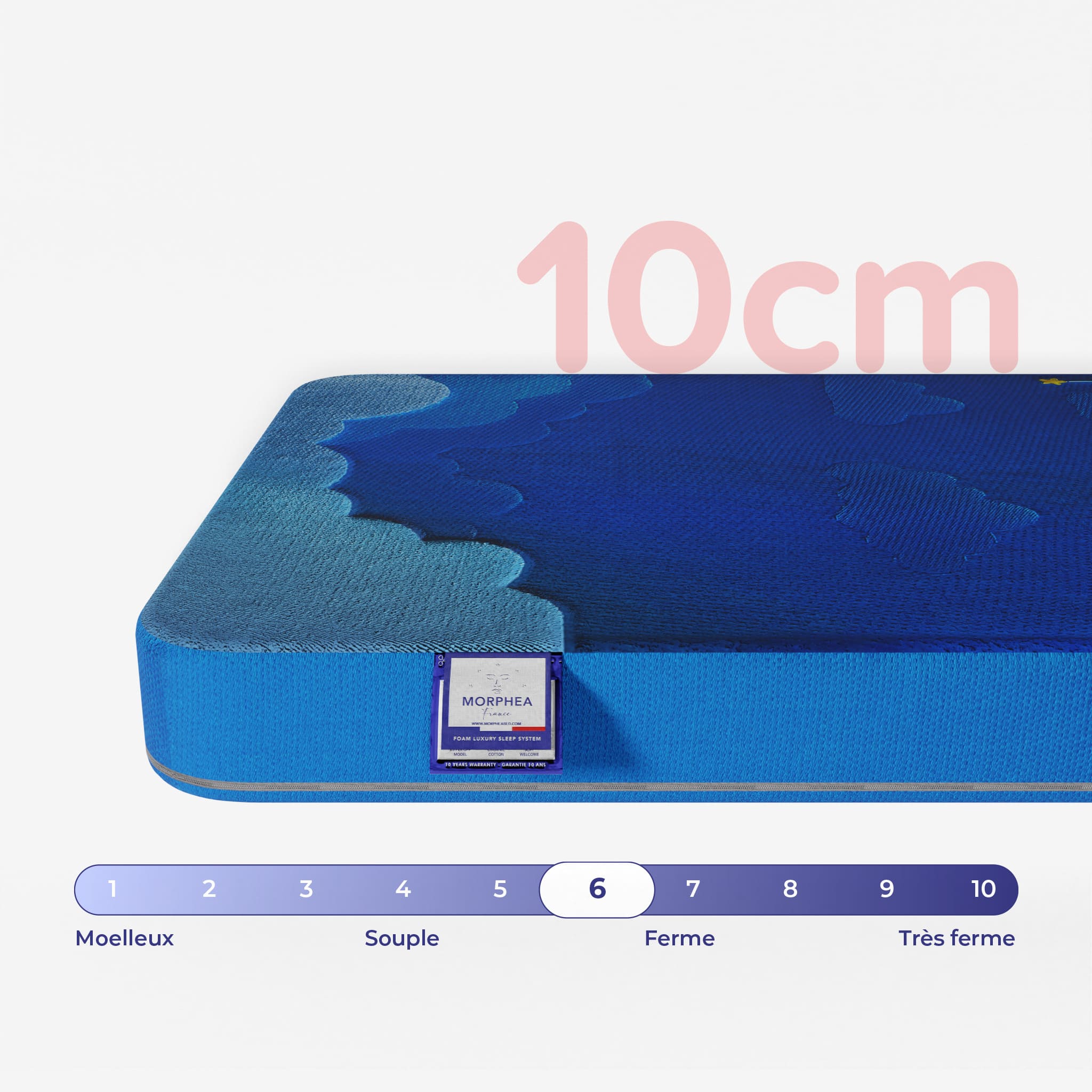 Matelas bébé Noah - latex naturel - 10cm