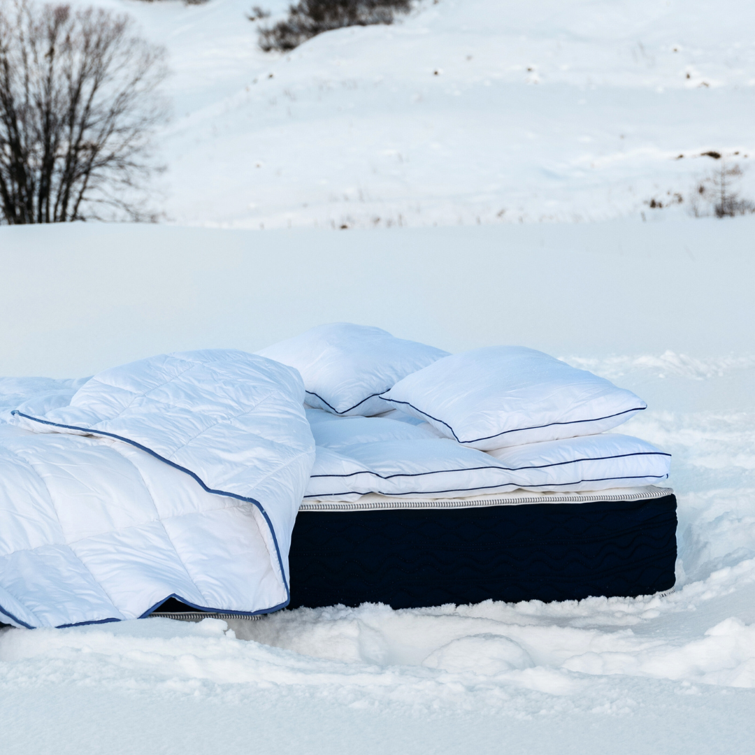 Cloud mattress topper - polyester fiber - 5cm