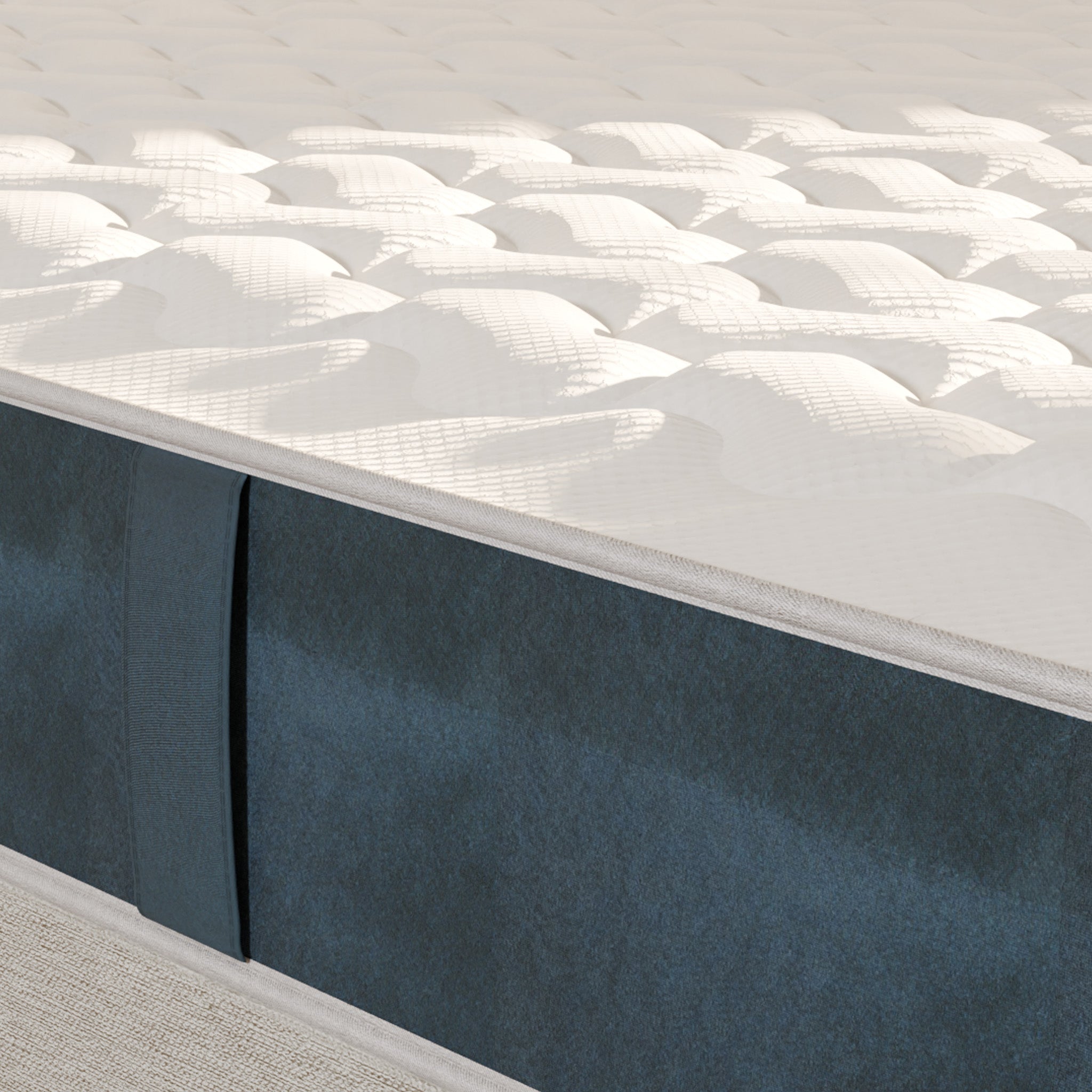 Zoom sur la texture du matelas Mila