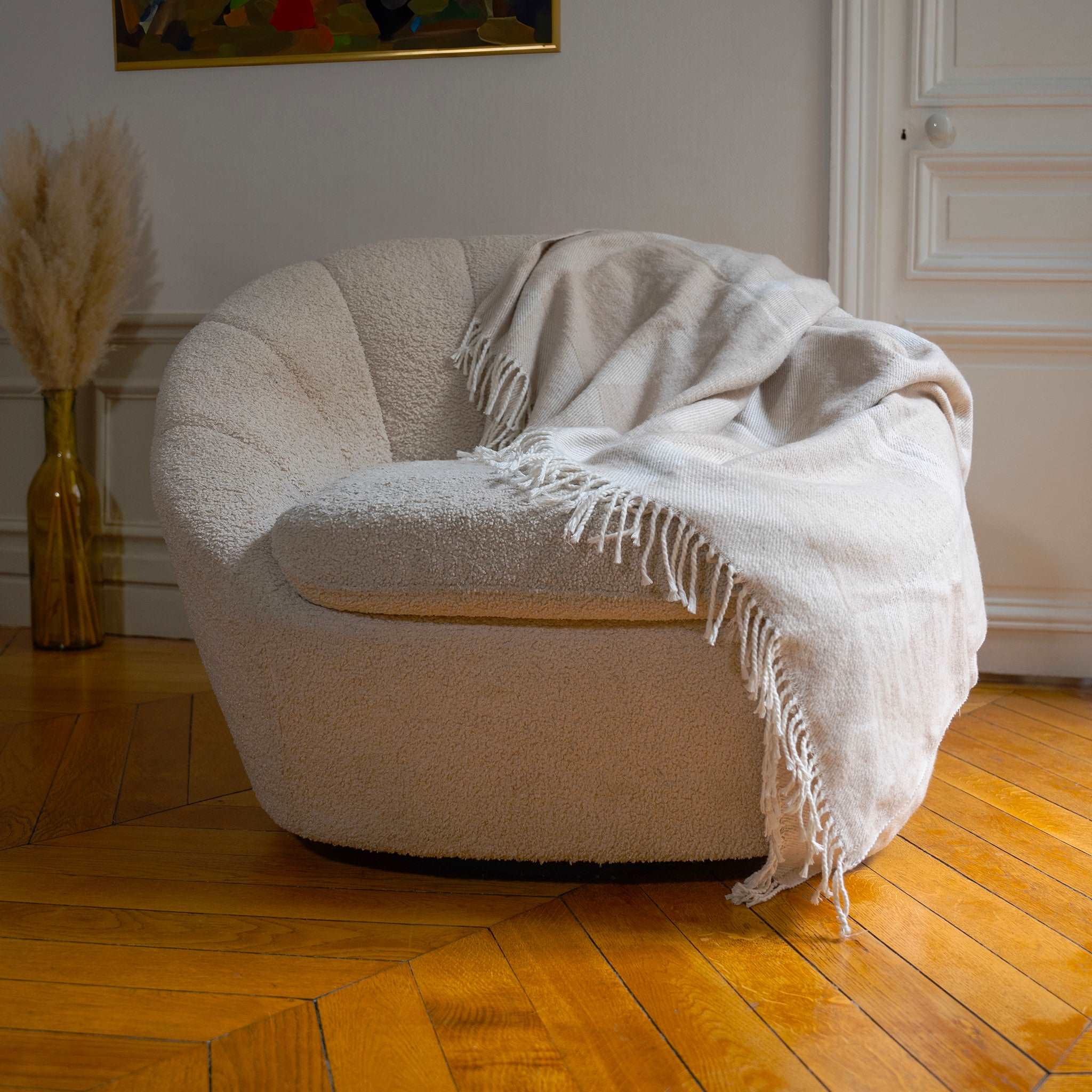 Plaid coton 130x170cm - Atlas