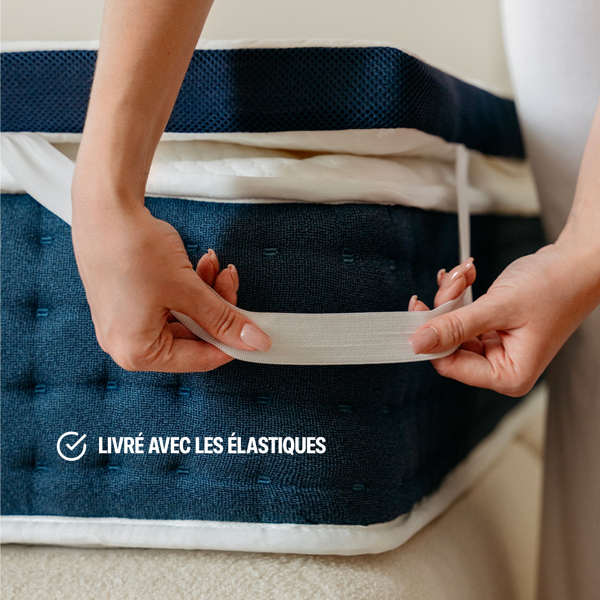 Cloudy mattress topper - memory foam - 5cm