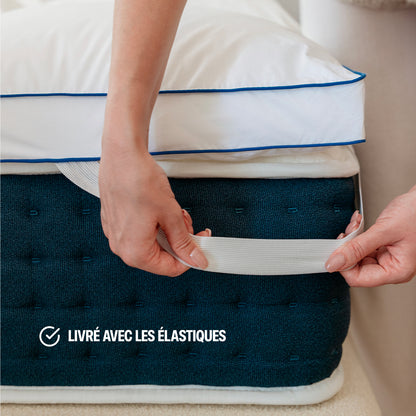 Jade Hybrid Pack 26 cm Memory Foam + Cloud Mattress Topper