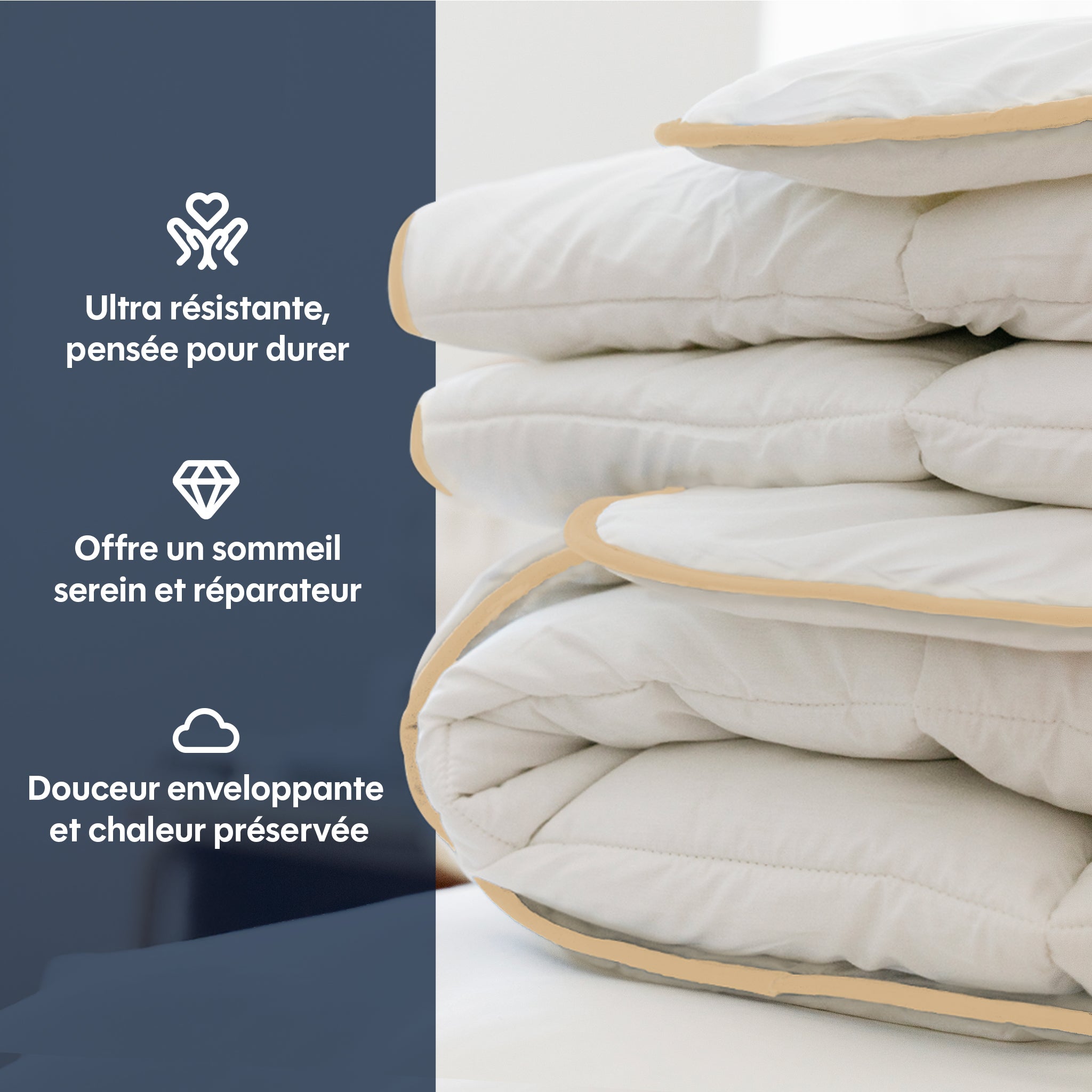 La Couette Hiver Drimz - plumes et duvet de canard