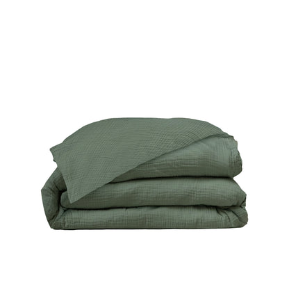 Housse de couette Gaze de coton - 4 coloris au choix