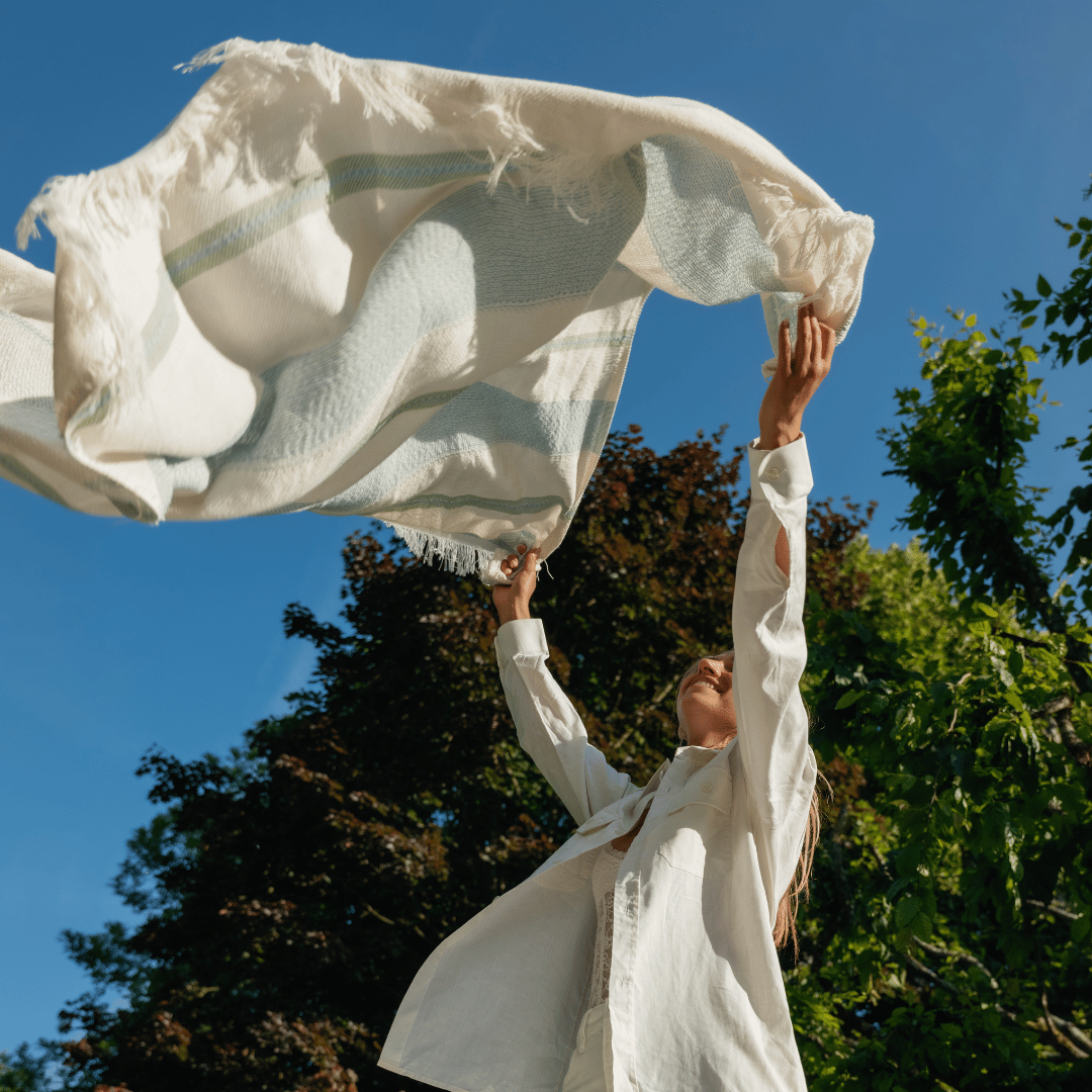 Cotton blanket 130x170cm - Sophia