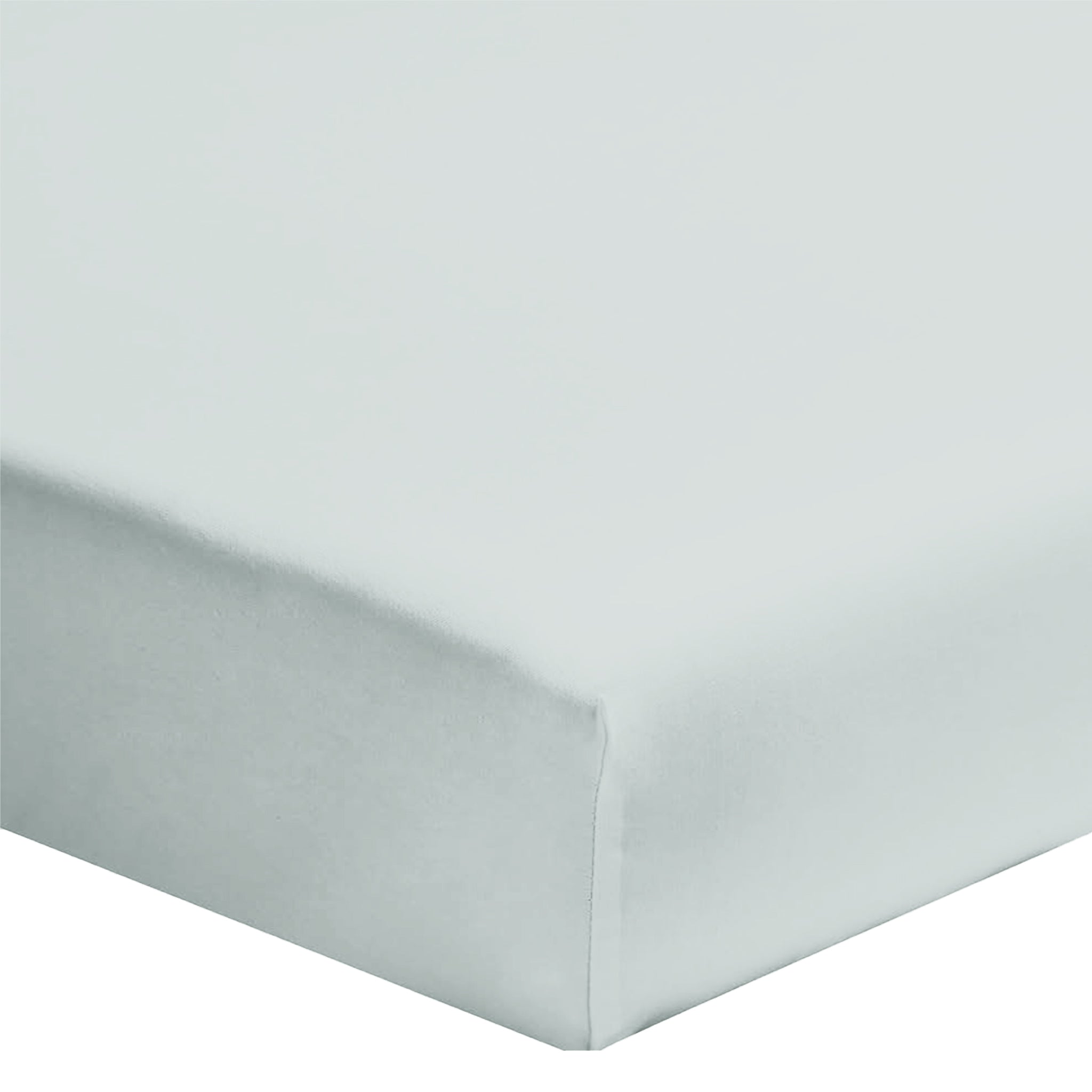 Cotton percale fitted sheet - 6 colors to choose from