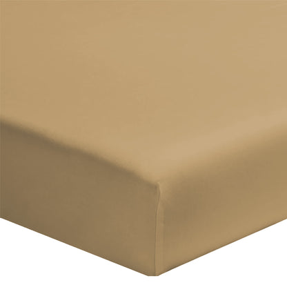 Cotton percale fitted sheet - 6 colors to choose from