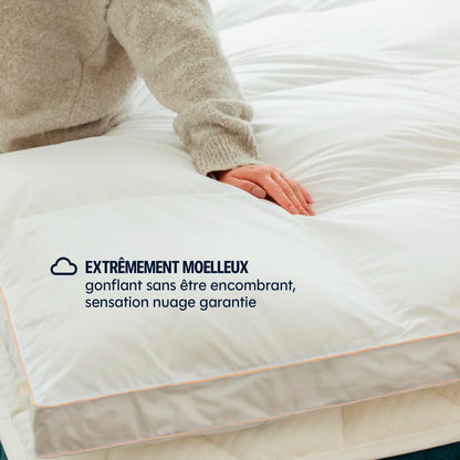 The Drimz mattress topper - duck feathers - 5 cm