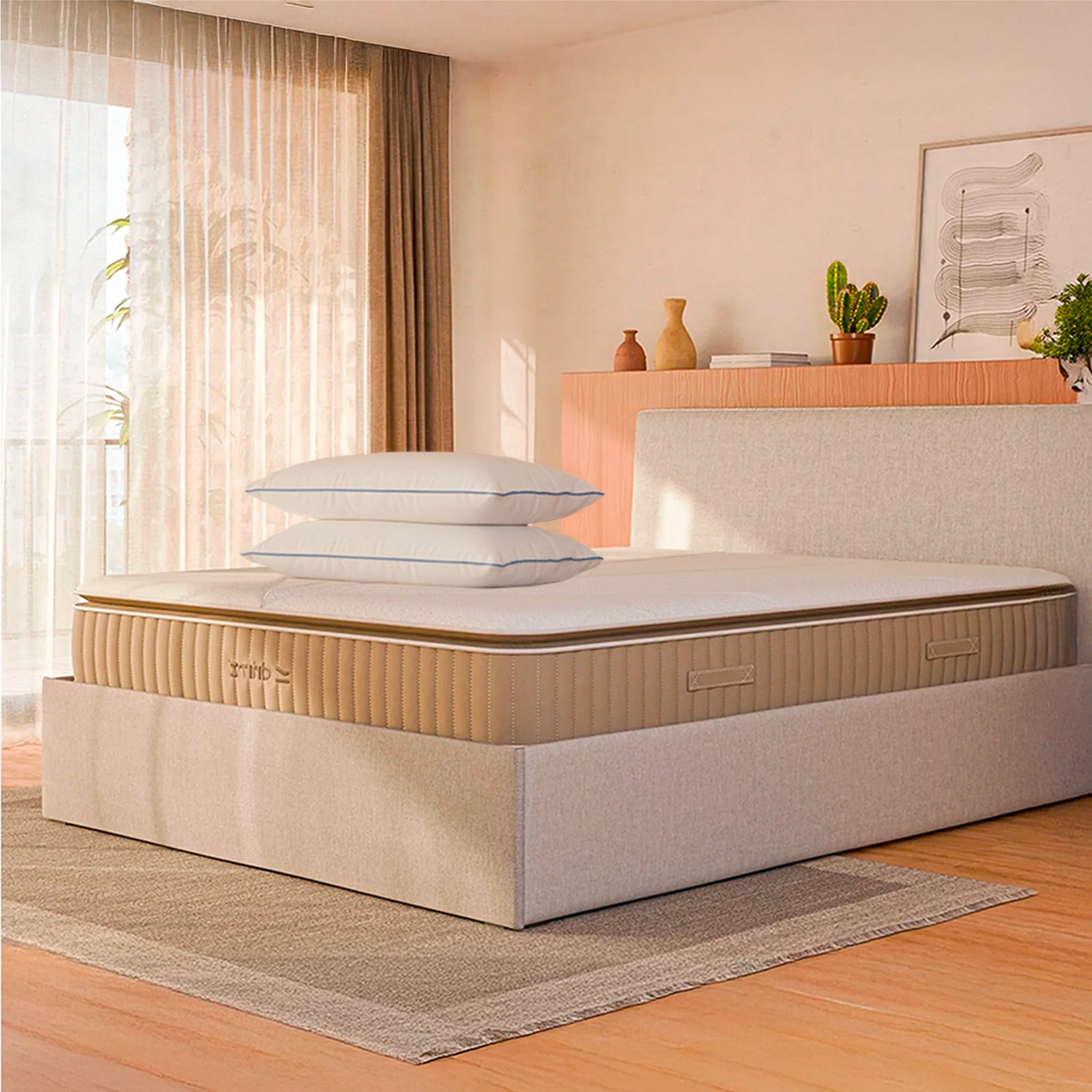 Pack Matelas Hybride Premium - L'Experience + 2 oreillers