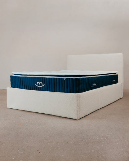 Victoria storage bed and memory foam mattress set - 30cm