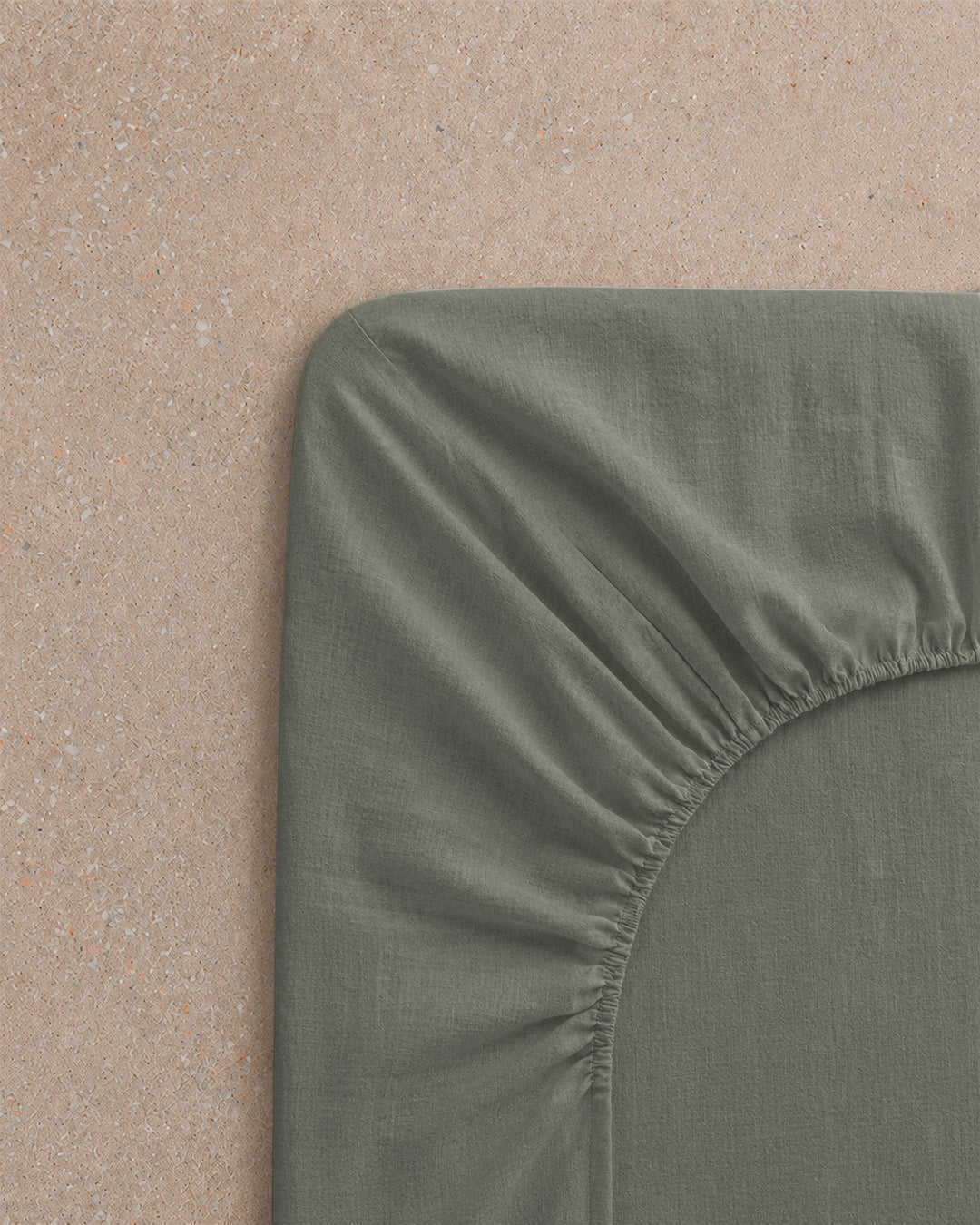 Drap housse lin - 2 coloris au choix